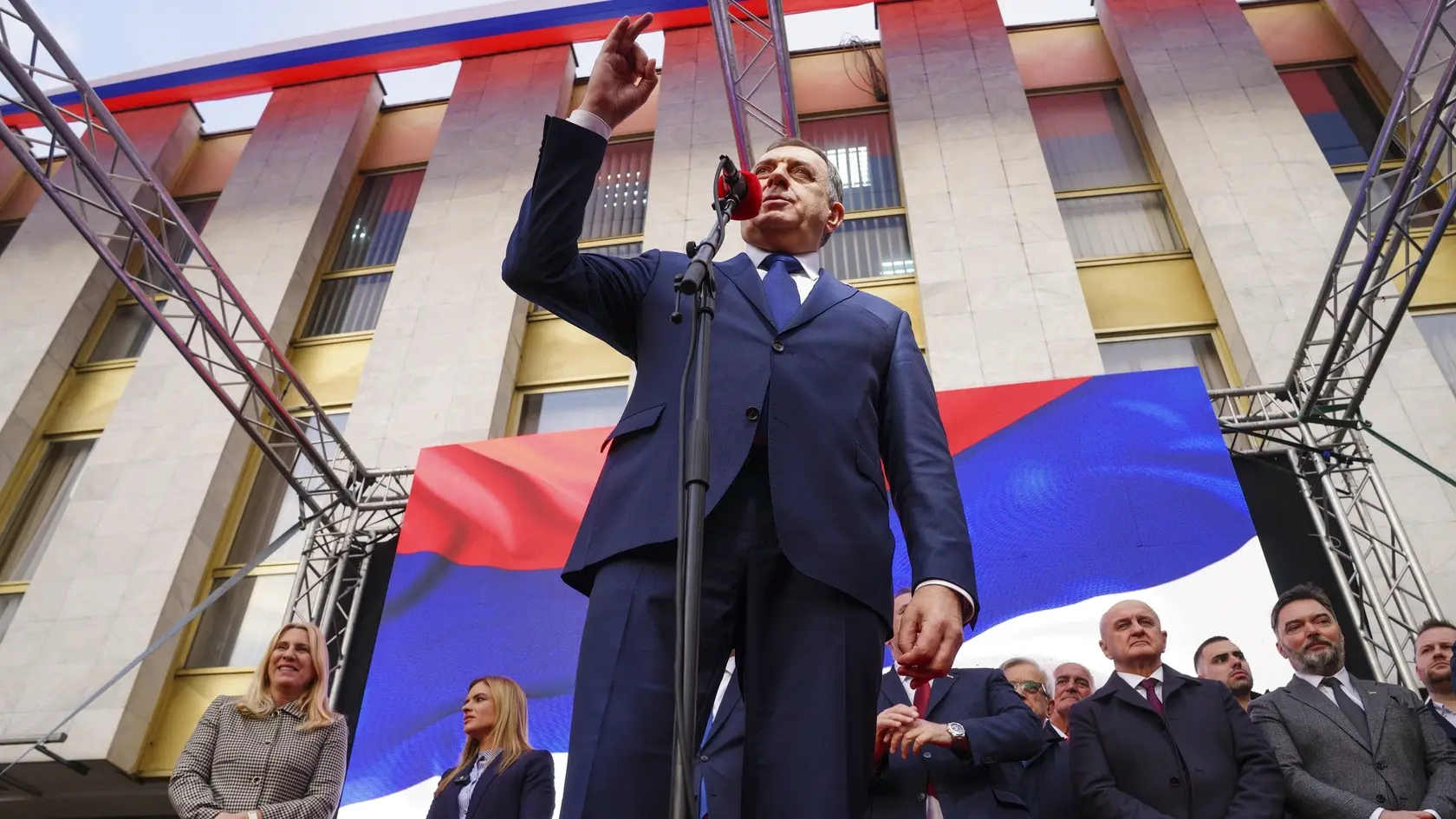 Prezident bosnianskej Republiky Srbskej (RS) Milorad Dodik.