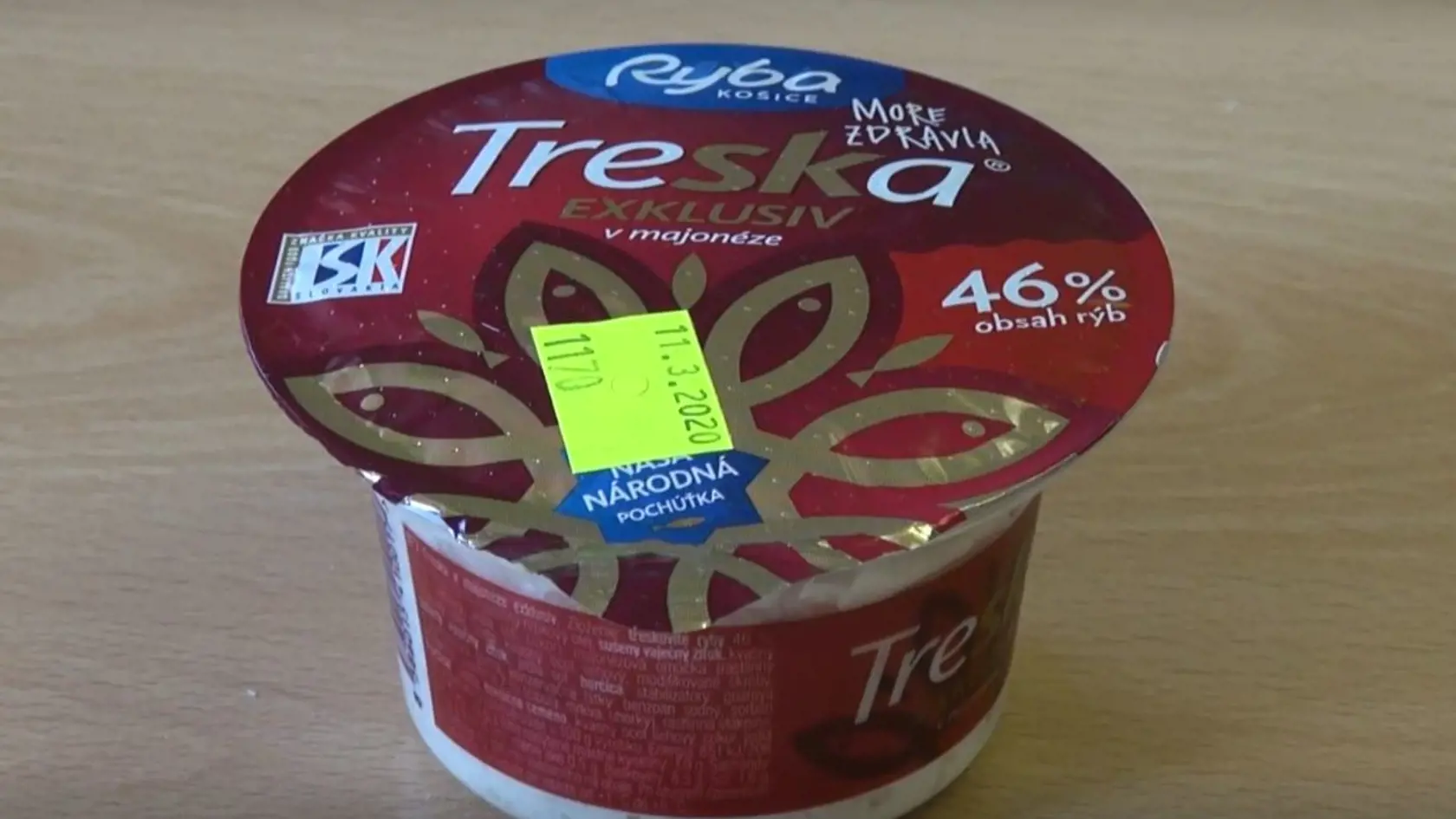 Treska v majonéze Exklusiv od výrobcu Ryba Košice skončila na 2. mieste.