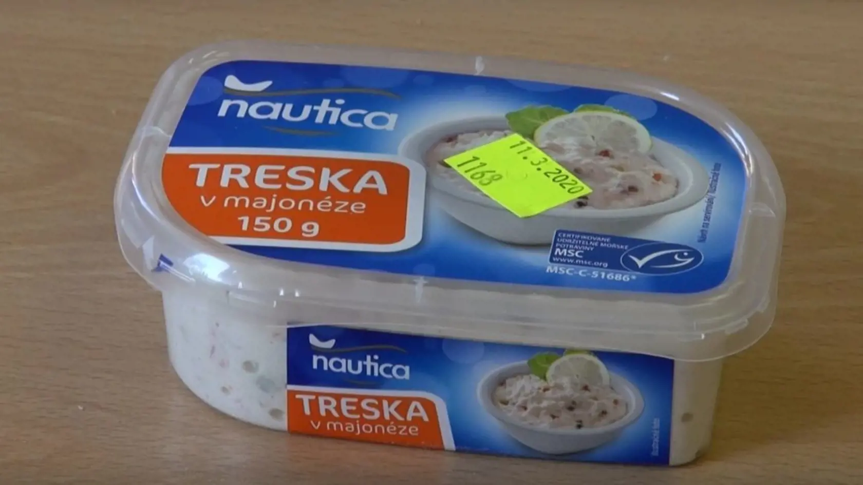 Treska v majonéze od výrobcu Nautica skončila na 8. mieste.