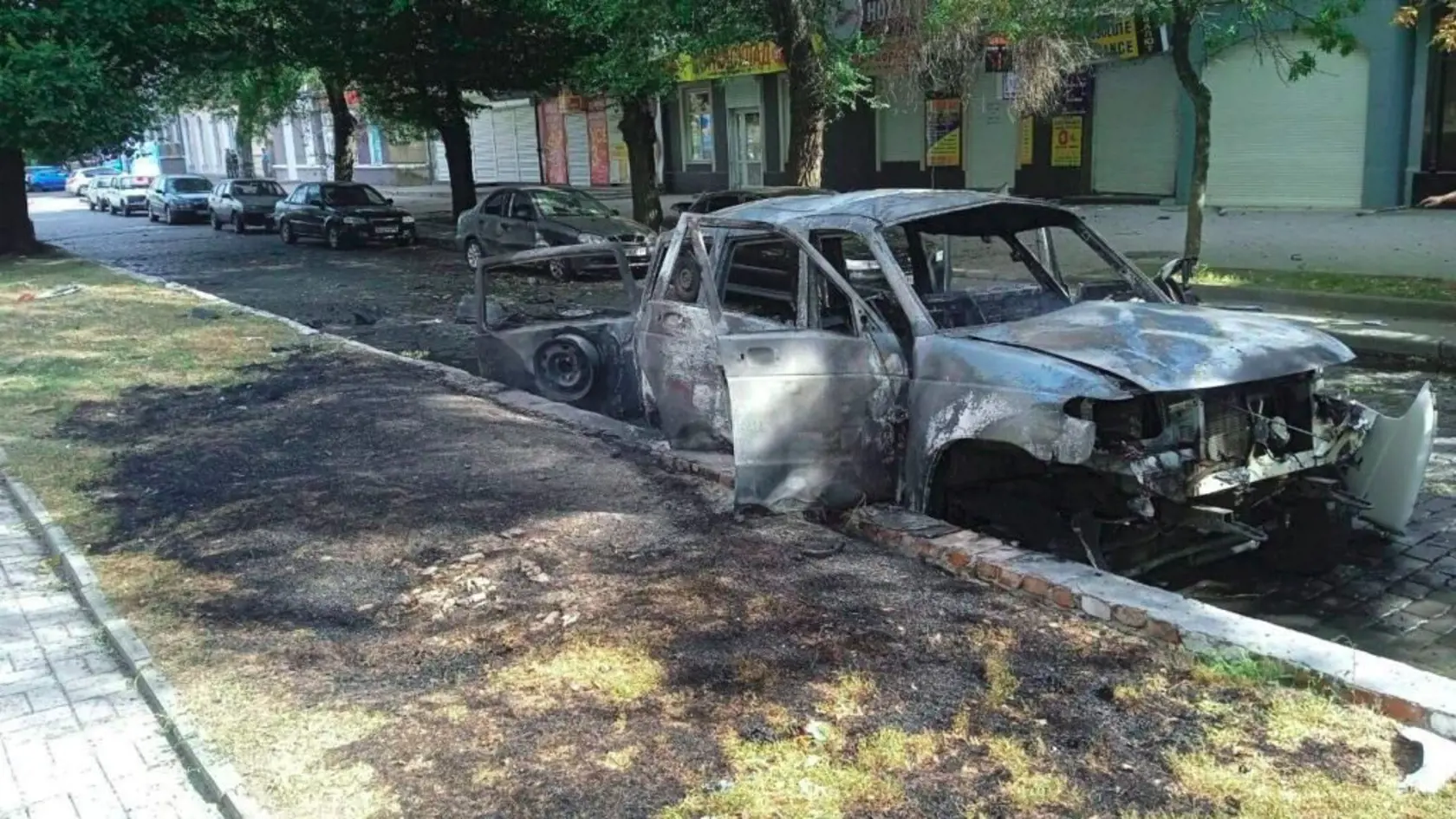 Neznámi páchatelia v utorok v Záporožskej oblasti na juhovýchode Ukrajiny vyhodili do vzduchu auto veliteľa proruskej vojenskej správy mesta Berďansk.