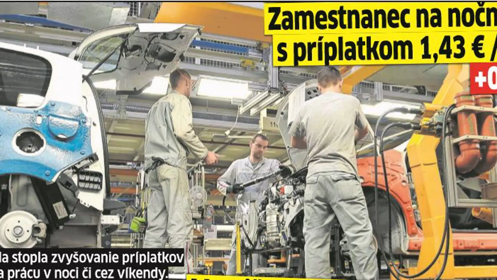Zamestnanecké príplatky zostanú zmrazené.