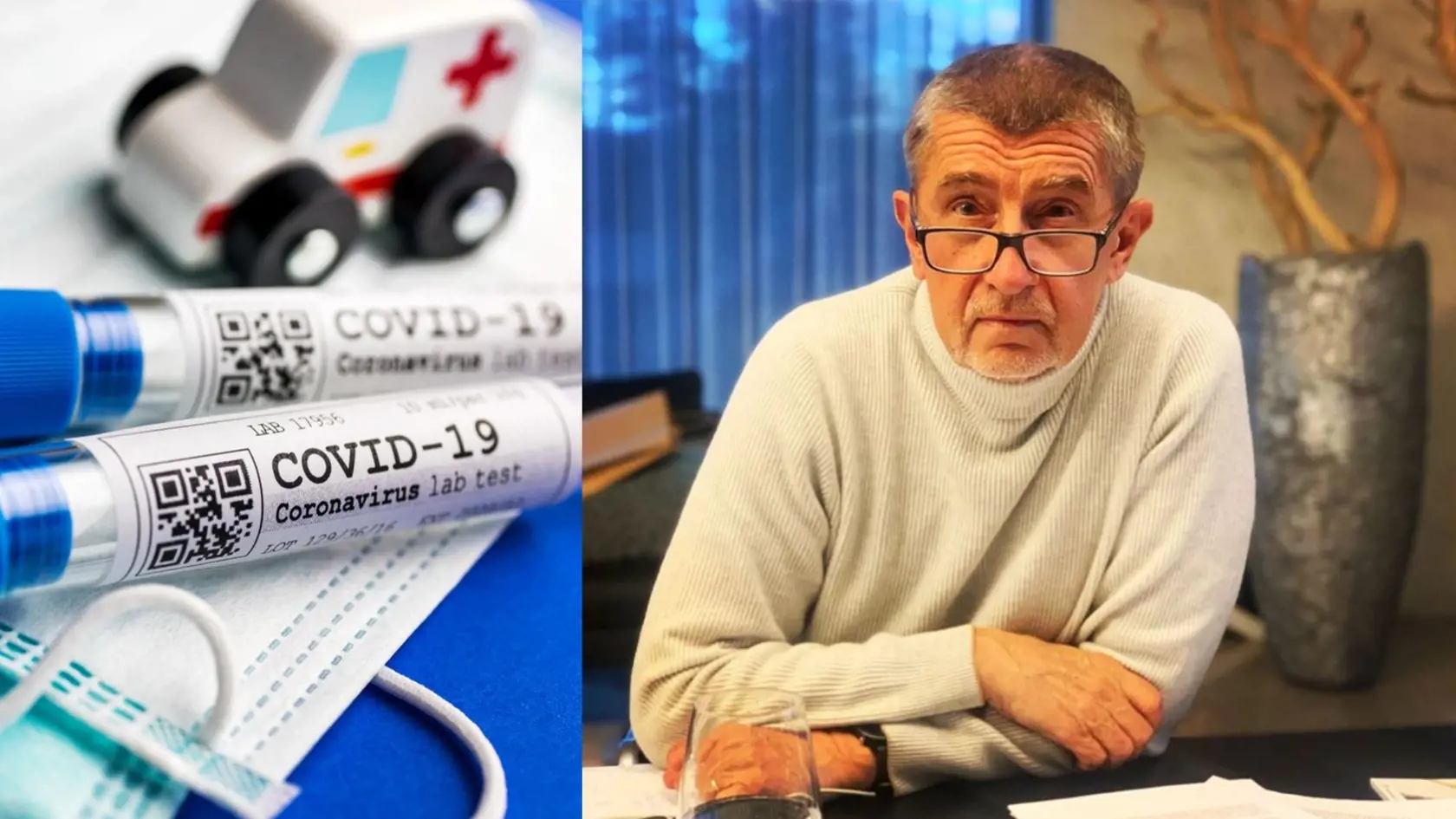 Český premiér Andrej Babiš už bojuje s vírusom v krajine.