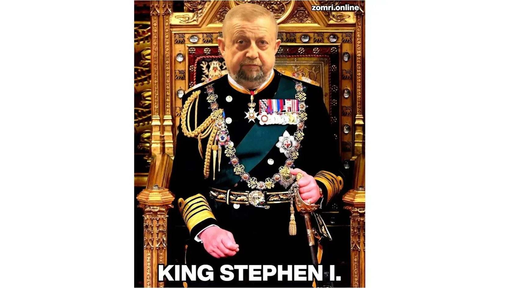 Štefan Harabin po prezidentských voľbách vyhlásil, že víťazom je on. Možno preto dúfal aj v to, že Veľká Británia si po zosnulej Alžbete II nevyberie za kráľa princa Charlesa, teraz Karola III, ale že bude kráľom Štefan I.
