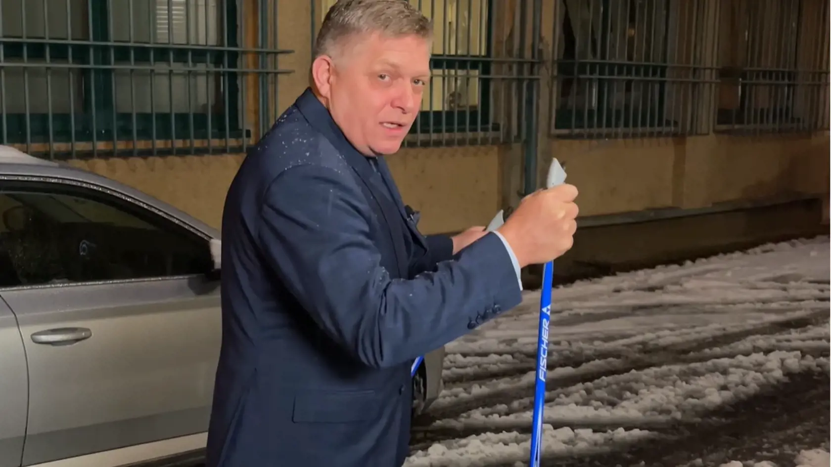 Líder Smeru-SD Robert Fico.
