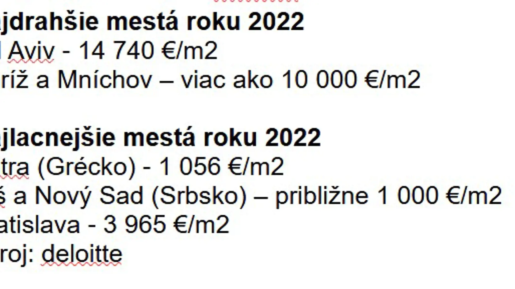 Ktoré mestá sú najdrahšie na svete? Našťastie, slovenské to nie sú!