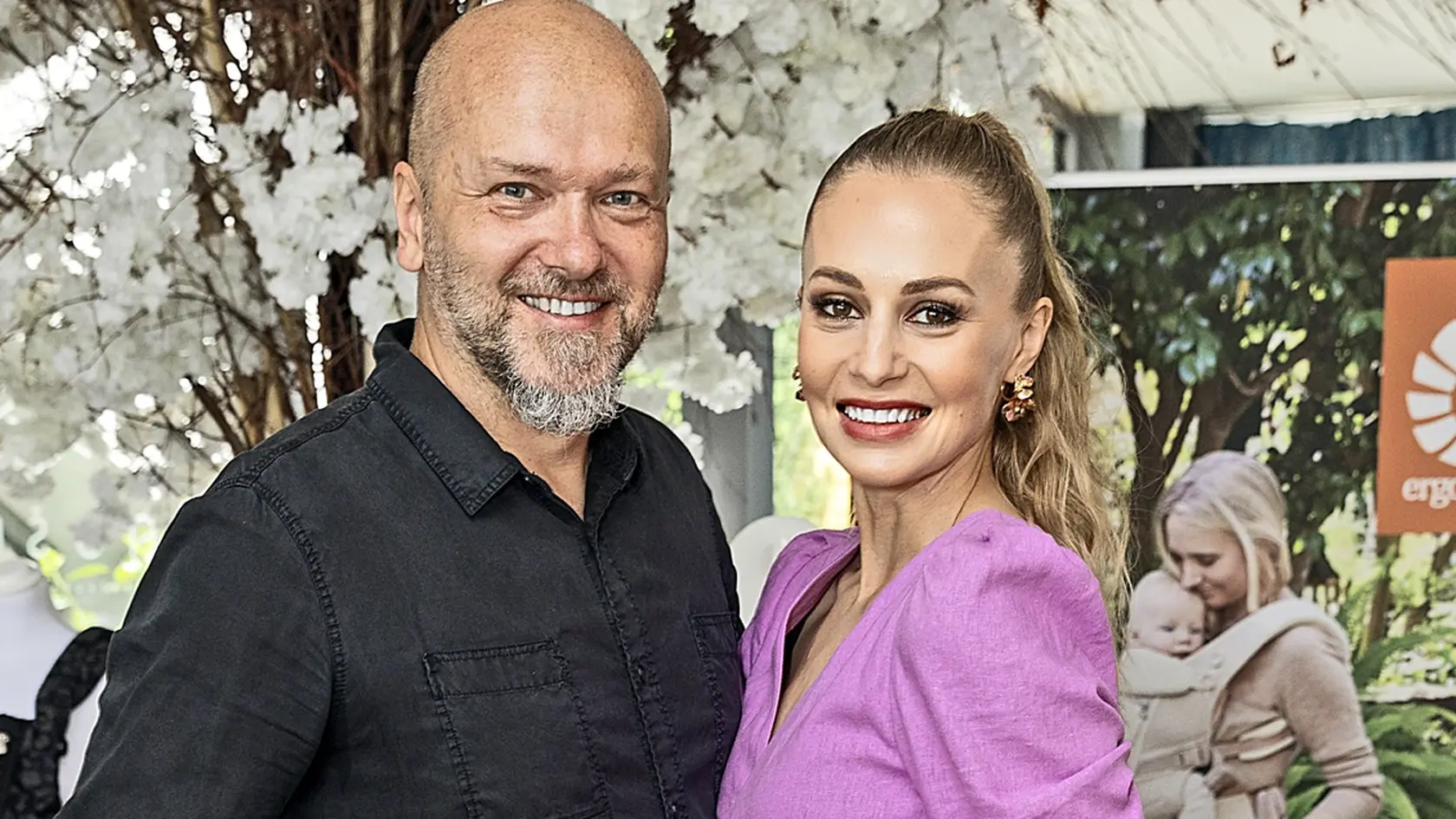 Mária Čírová a manažér a manžel Marián Kachút.