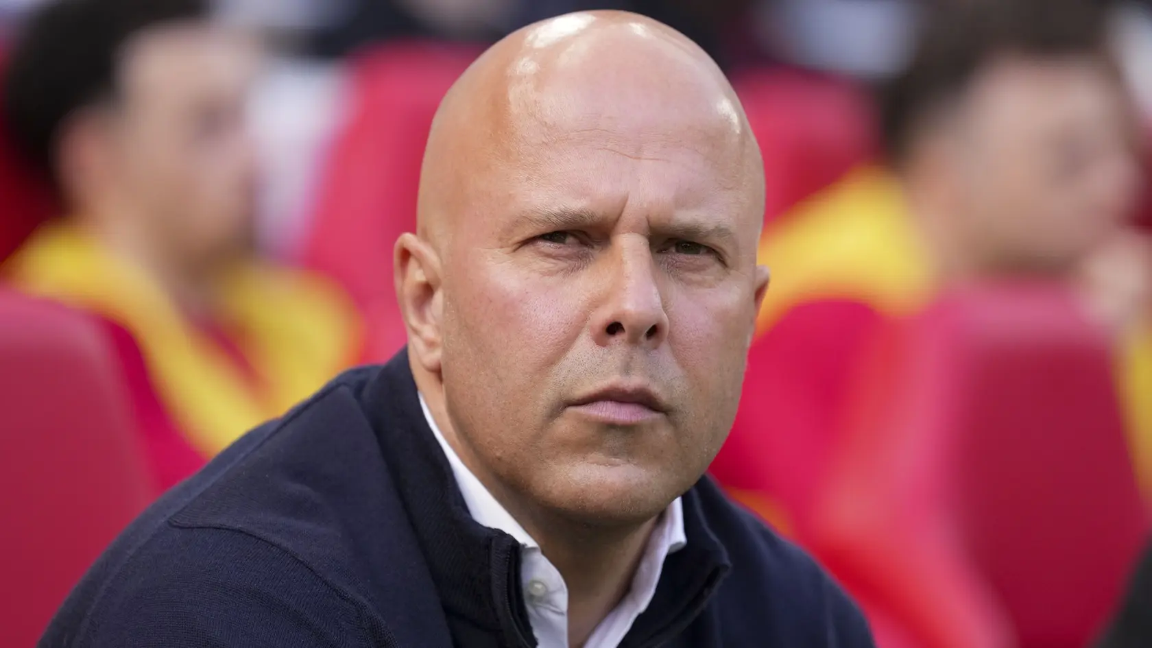 Holandský tréner anglického Liverpoolu Arne Slot.