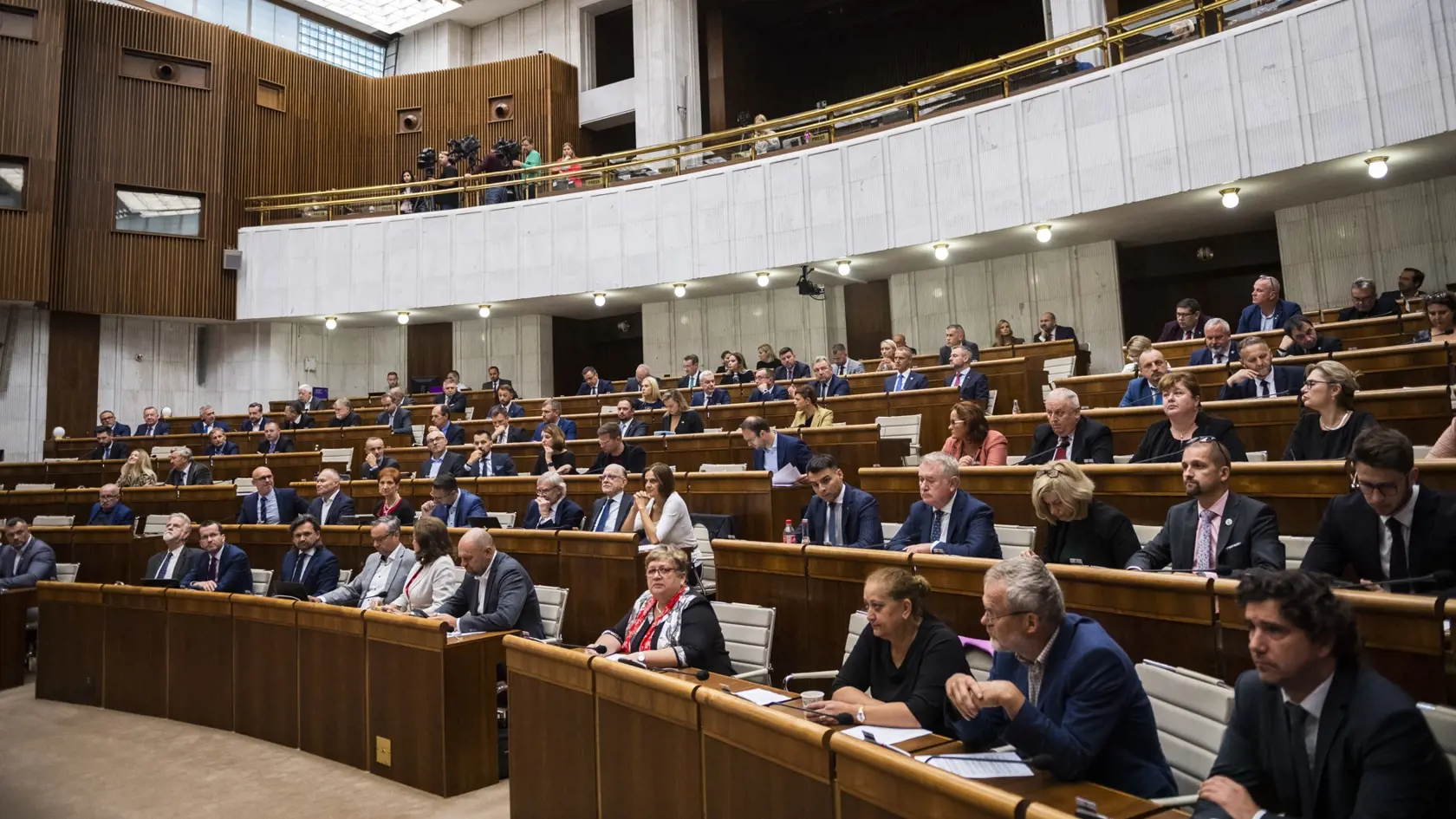 Na snímke rokovanie 72. schôdza NR SR v Bratislave 20. septembra 2022.