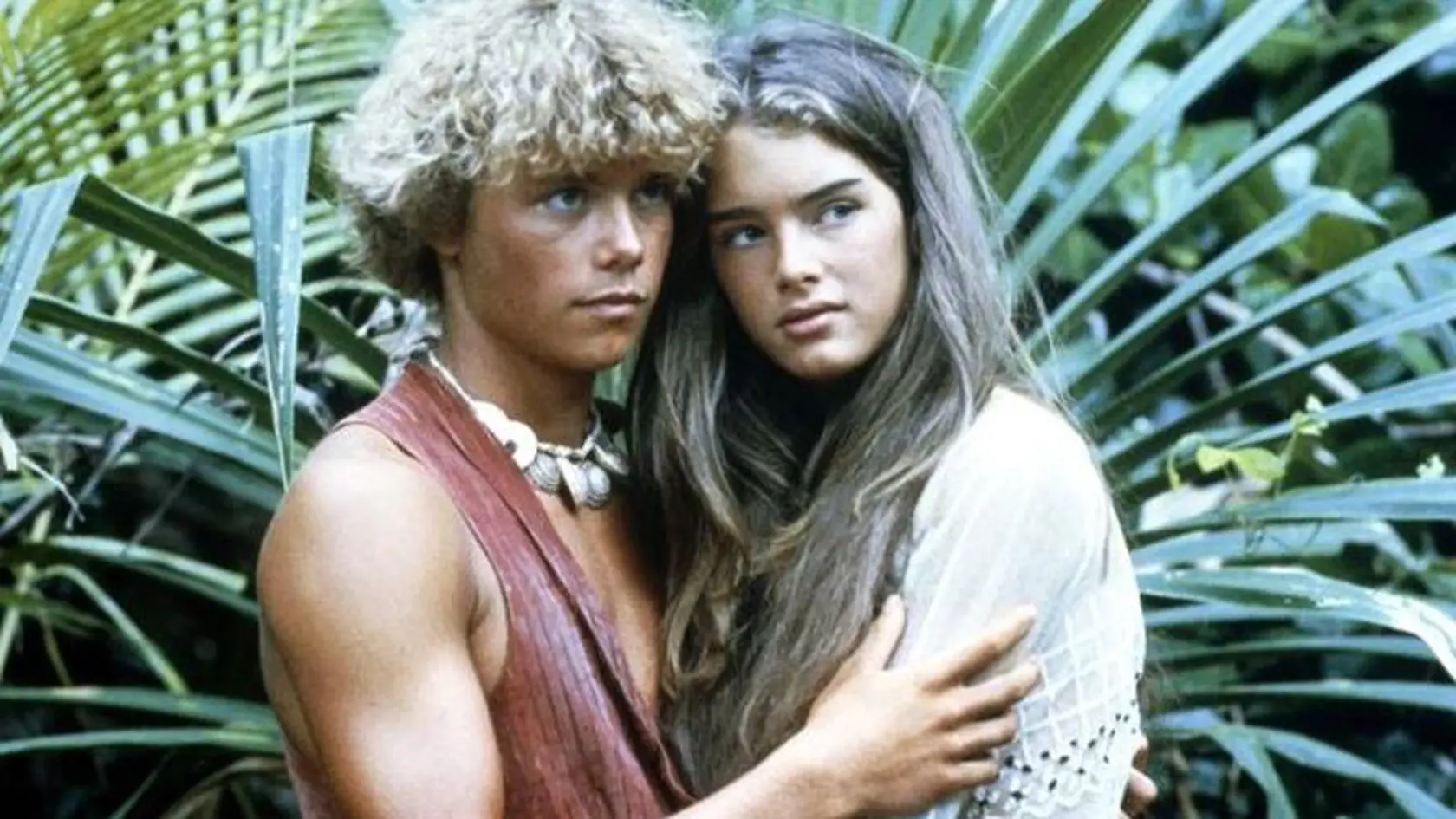 Brooke Shields vo filme Modrá lagúna.