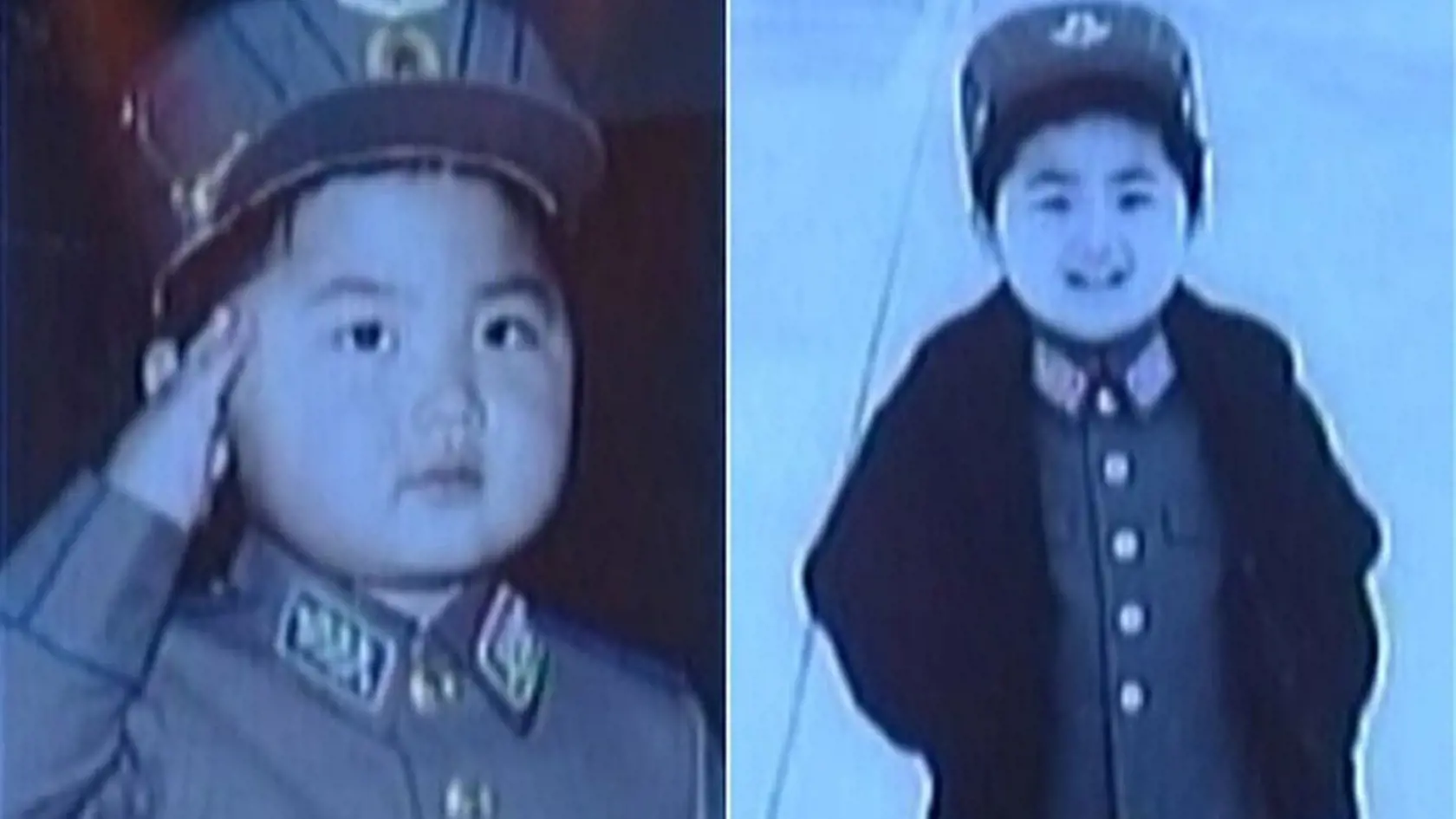 Malý Kim Čong-un.