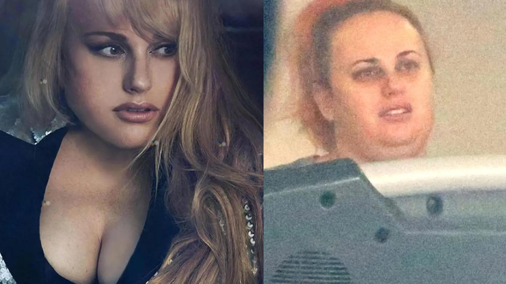 Herečka Rebel Wilson: Upravená verzus prirodzená.