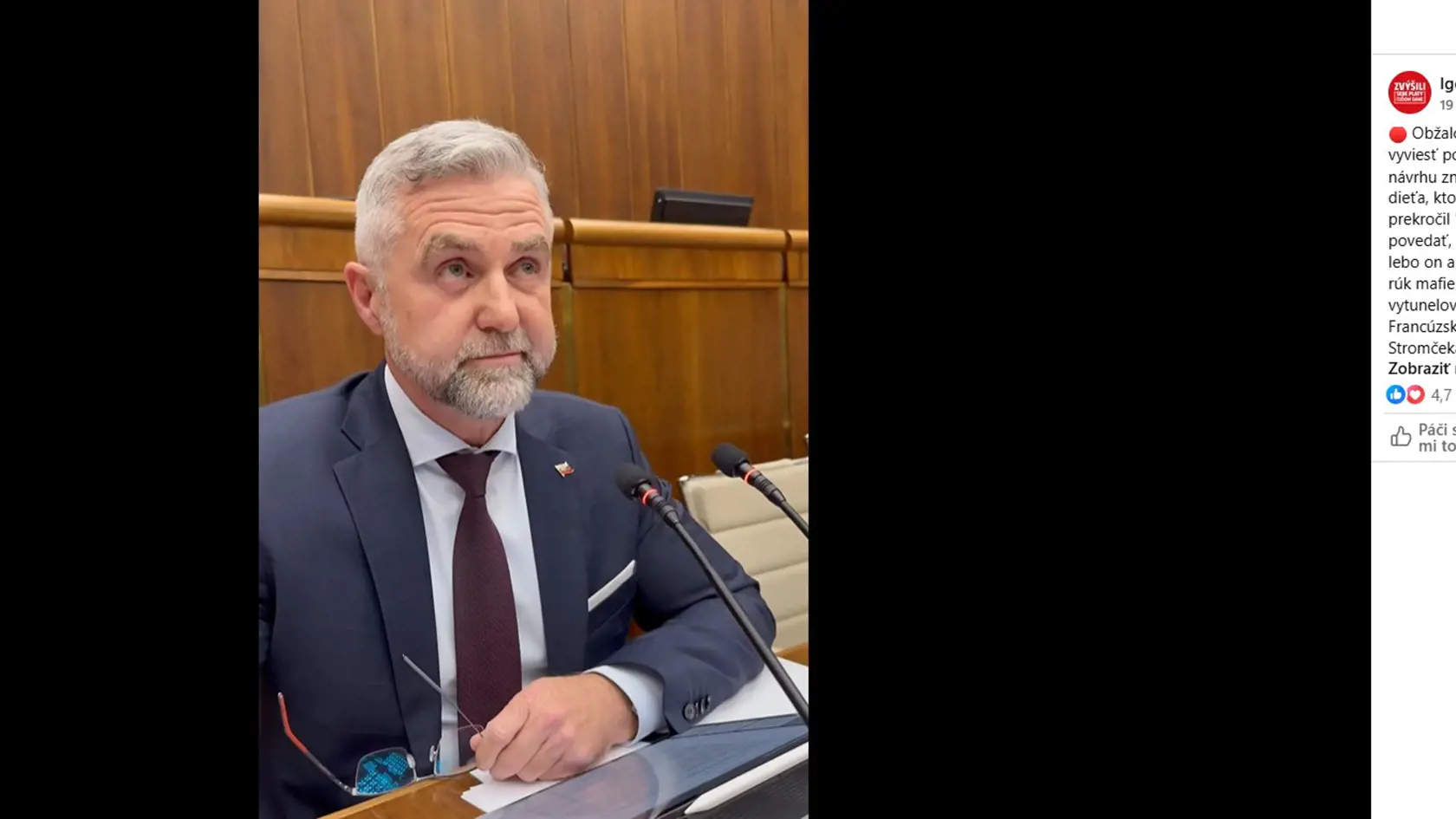„Počas rokovania o našom návrhu znova zaviesť 140€ daňový bonus na dieťa, ktorý rodinám ukradli … som podľa neho (Tibora Gašpara) prekročil “hranice slušnosti”, reagoval Matovič na sociálnej sieti.