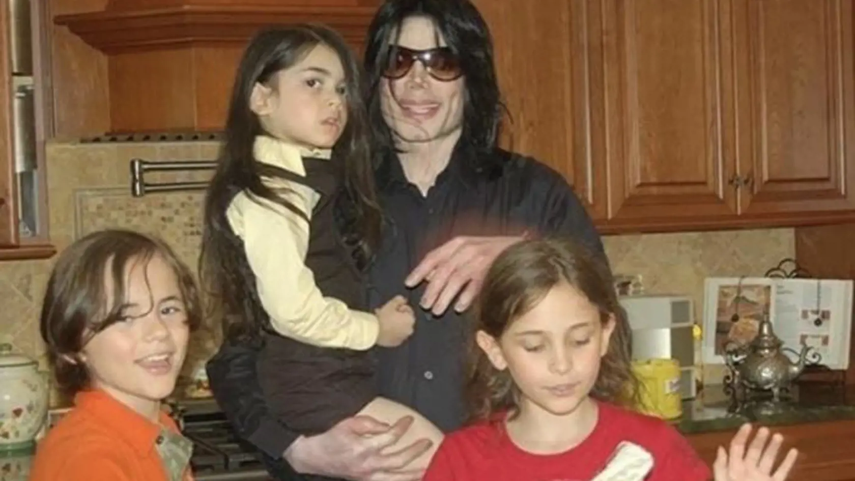 Michael Jackson s milovanými deťmi.