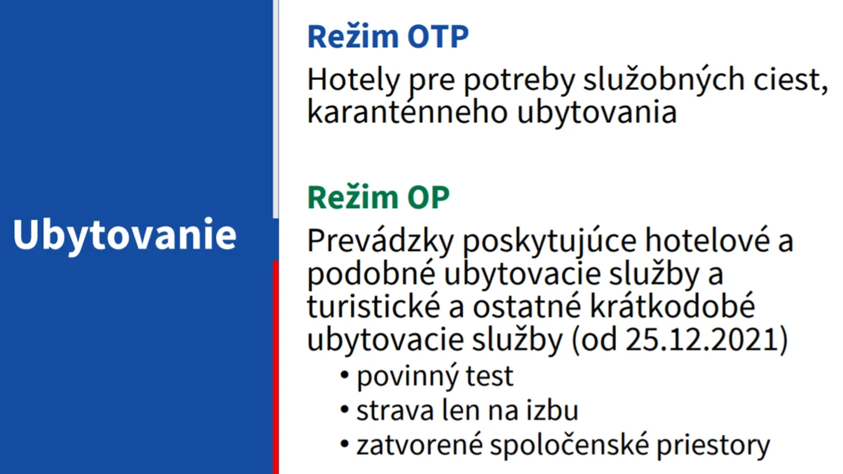 Nové pravidlá od 17.12.
