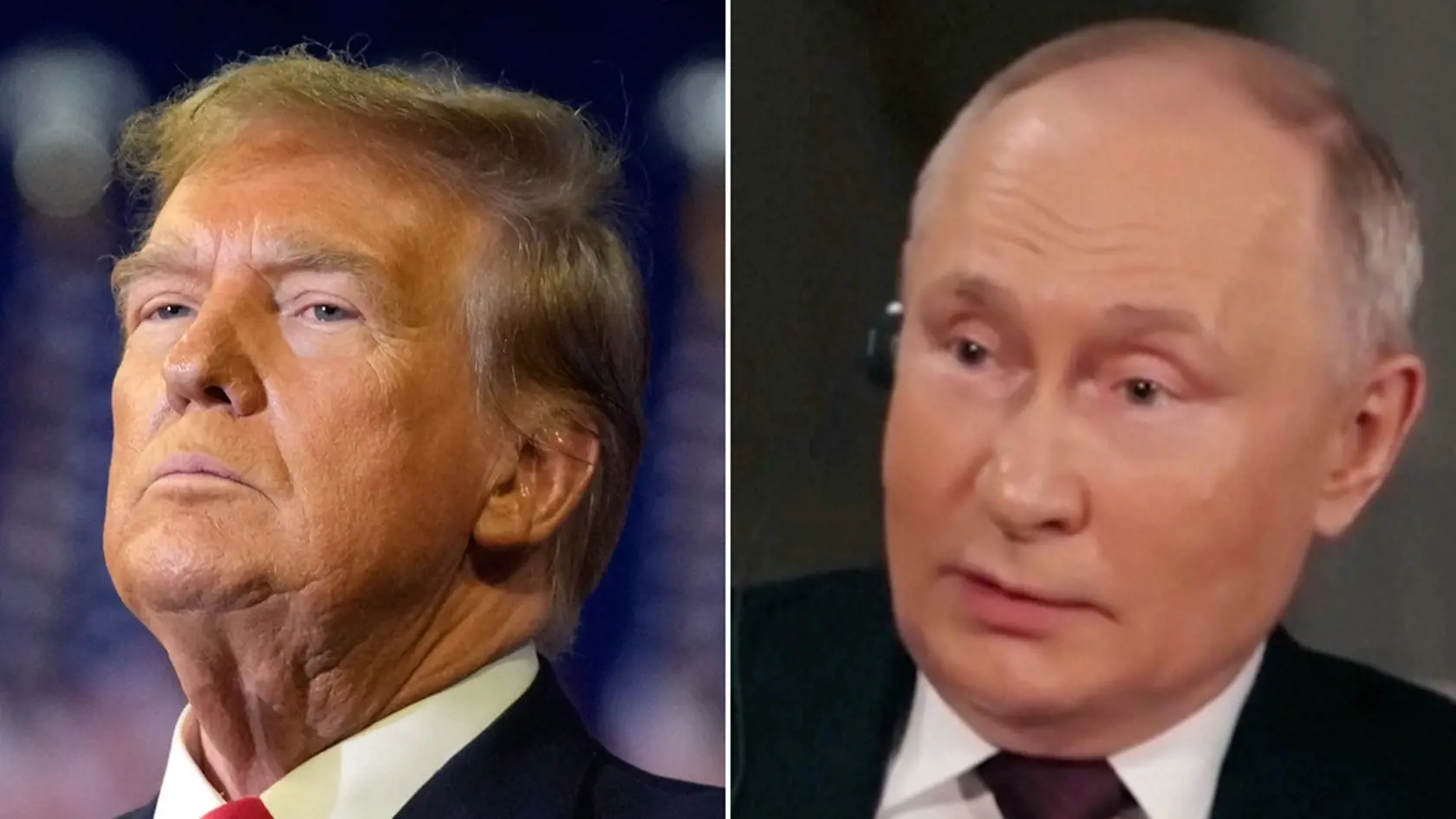 Donald Trump, Vladimir Putin.