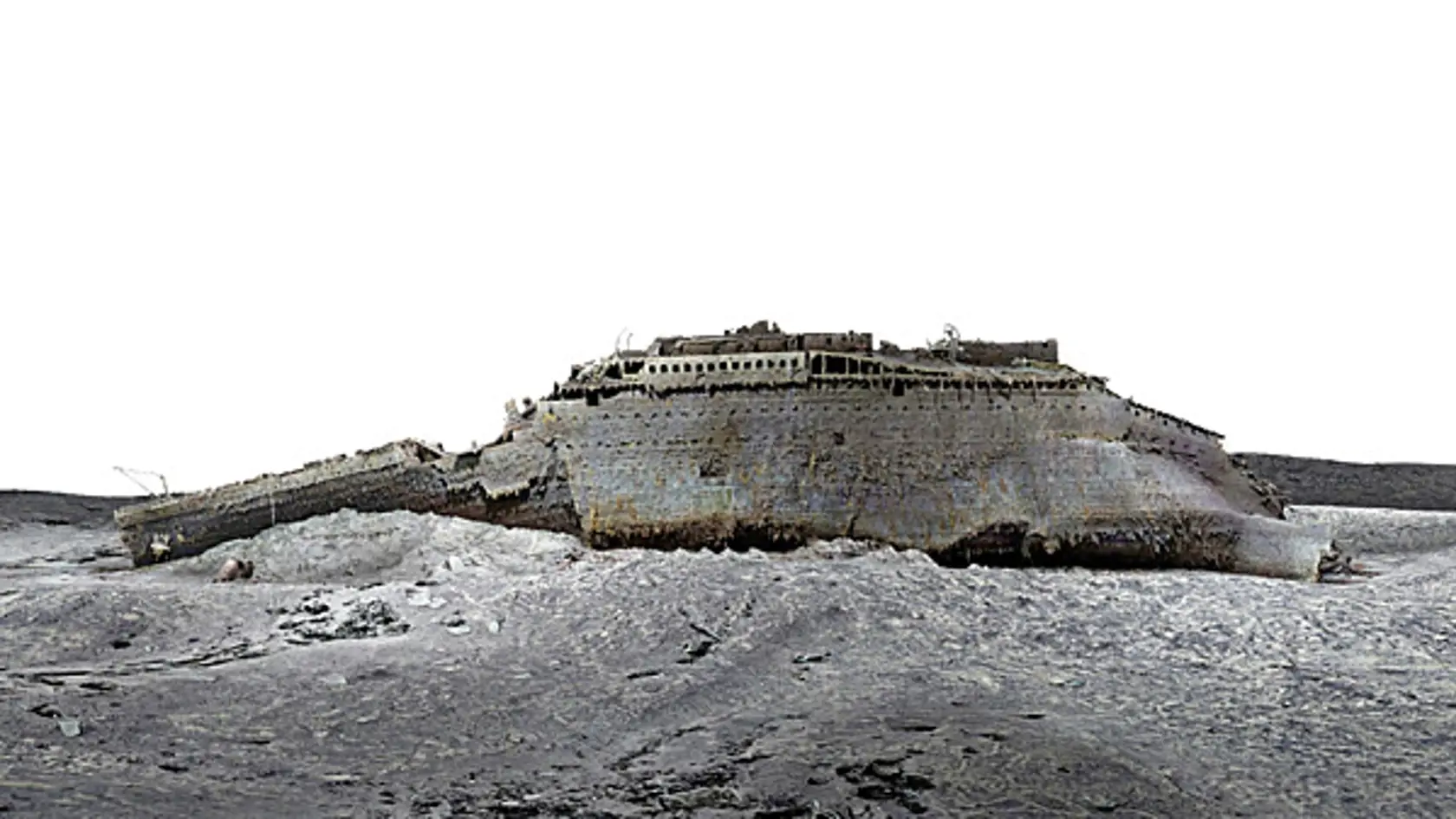 Ako vytiahnutý z vody. 3D model Titanicu umožňuje vidieť celú loď tak, ako ju doteraz nikto nevidel.