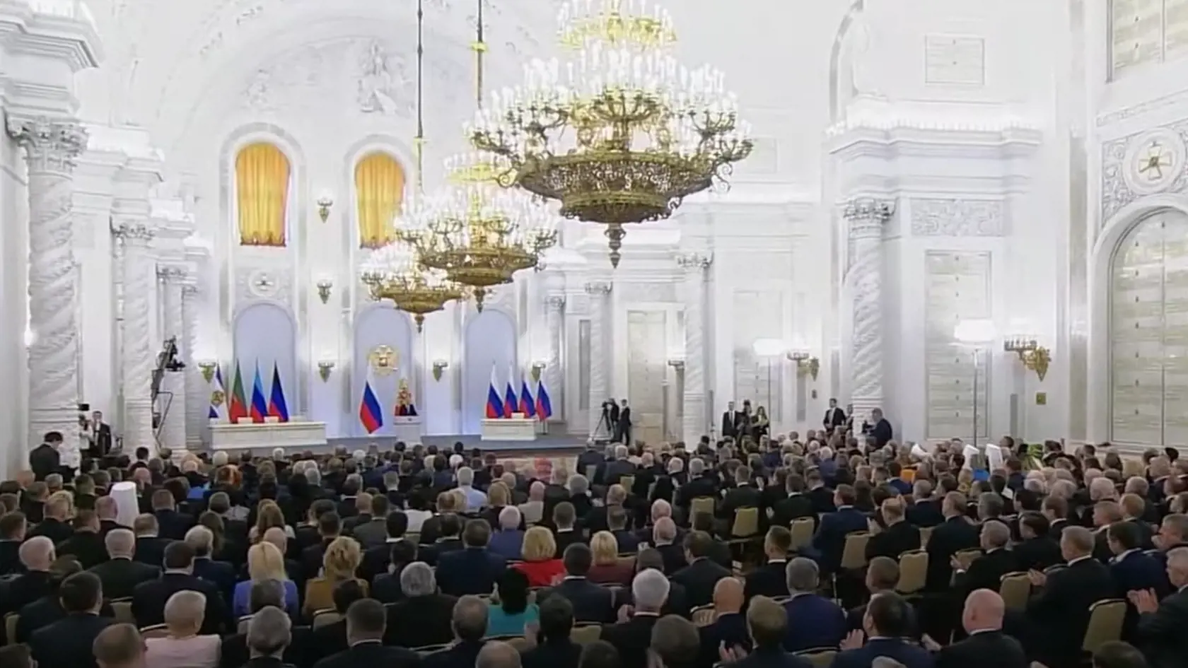 Putin vyhlásil štyri oblasti Ukrajiny za súčasť Ruska