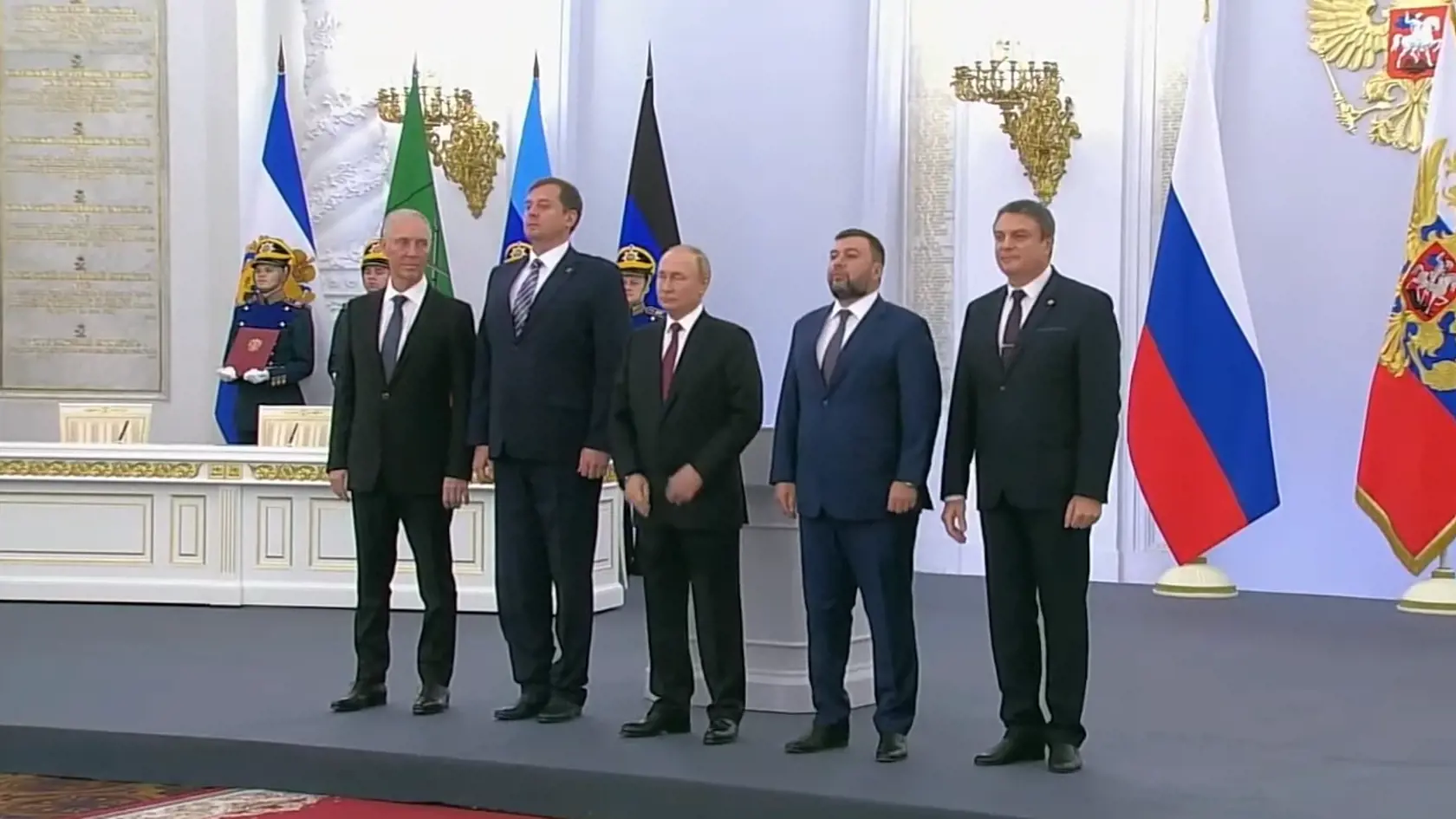 Putin vyhlásil štyri oblasti Ukrajiny za súčasť Ruska
