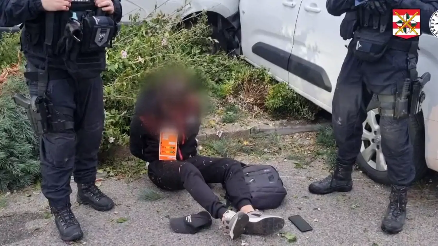 V dodávke bolo 29 migrantov zo Sýrie.