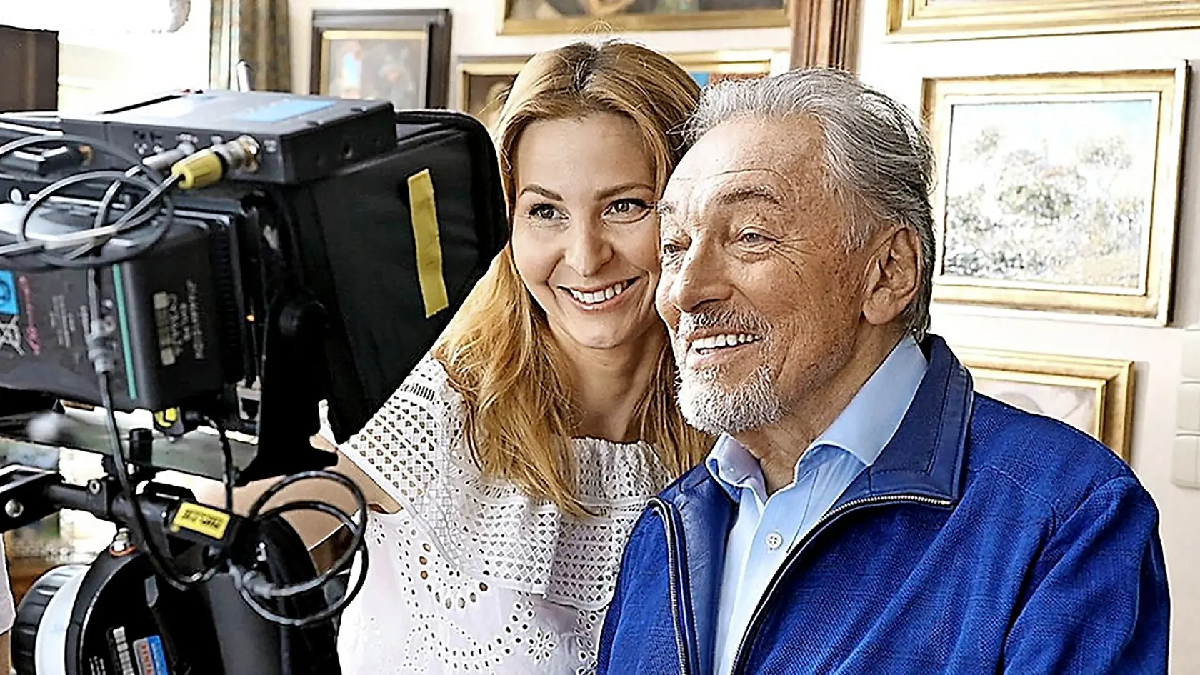 Karel GOTT a Ivana Gottová vo filme Karel.