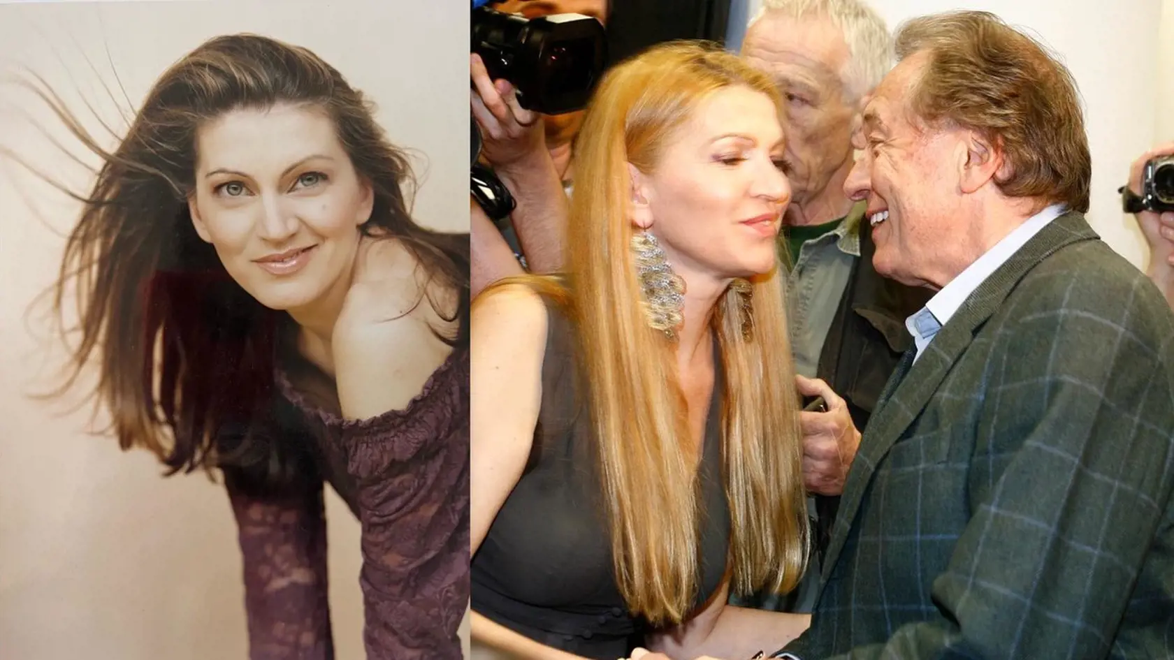 Martina Formanová a Karel Gott. V polovici 90. rokov spolu istý čas žili.