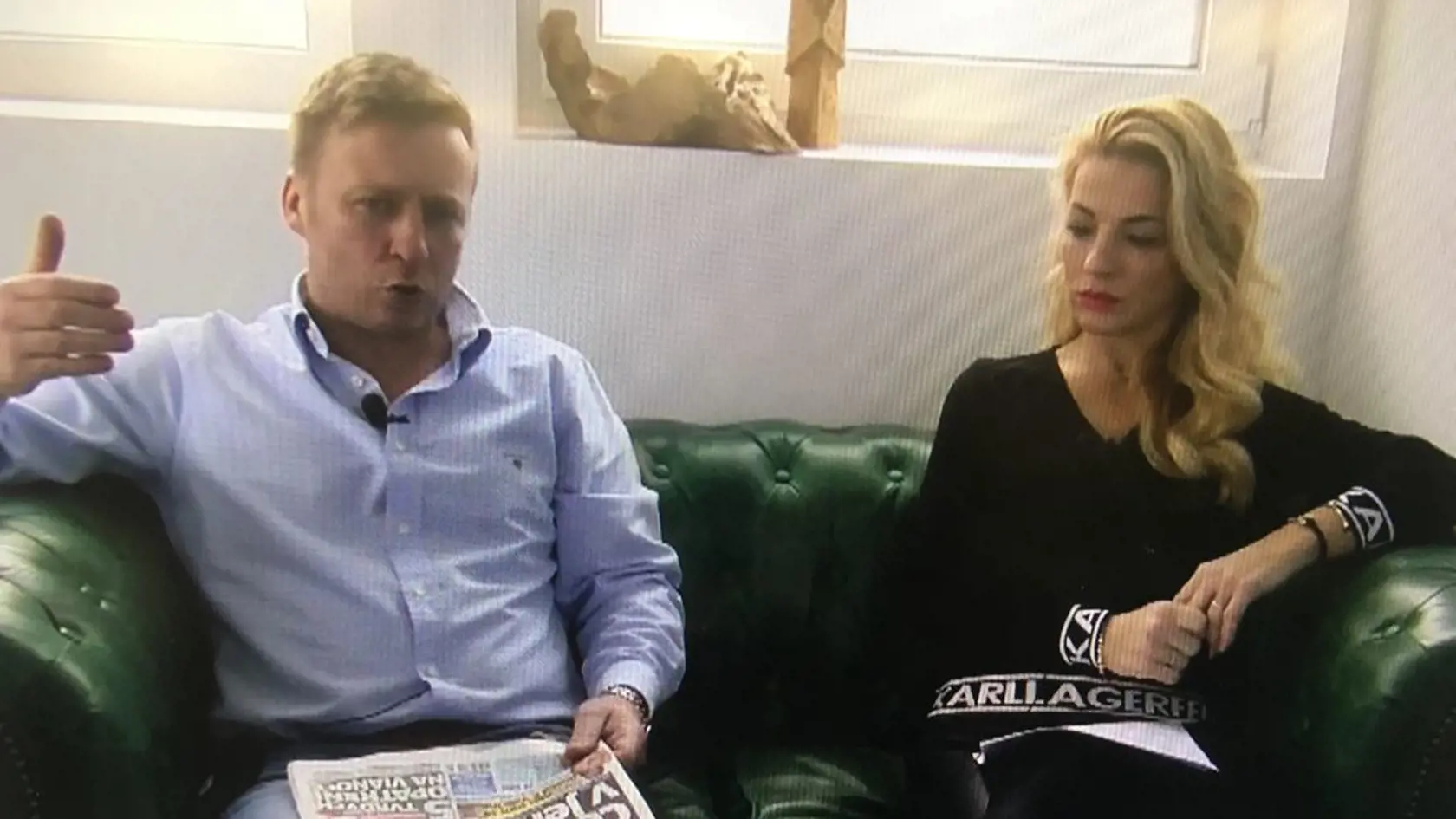 Martina pôsobí v televízii Slovan.