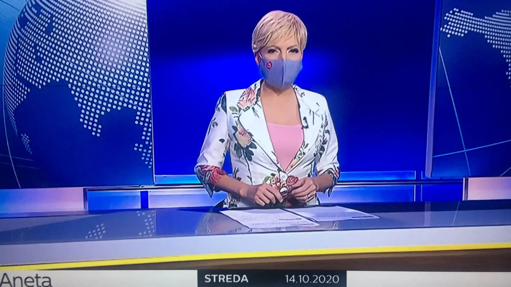 Aneta Parišková sa opäť po mesiaci ukázala v spravodajstve Jojky.