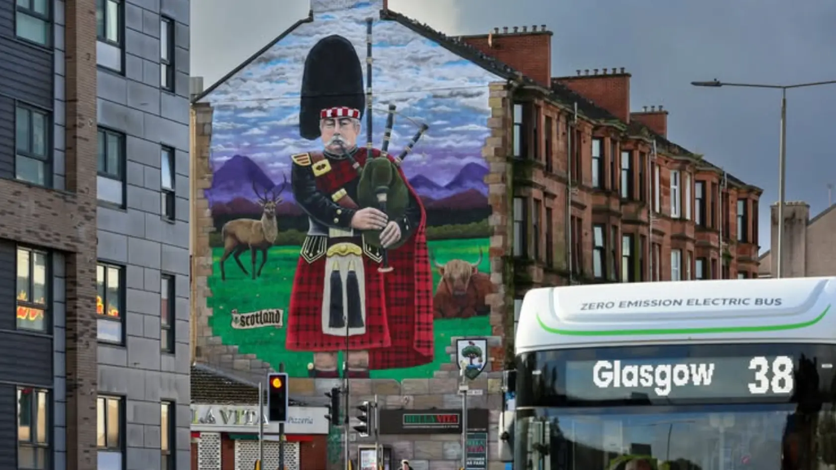 Glasgowský gajdoš.