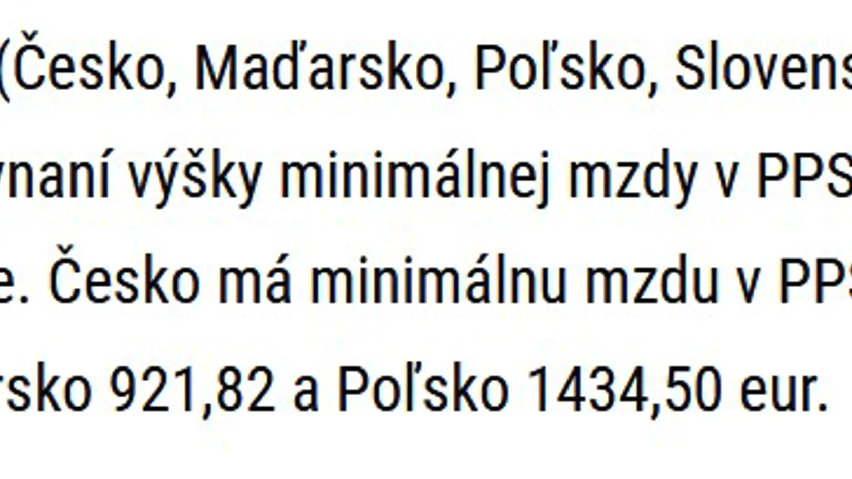 Minimálna mzda.