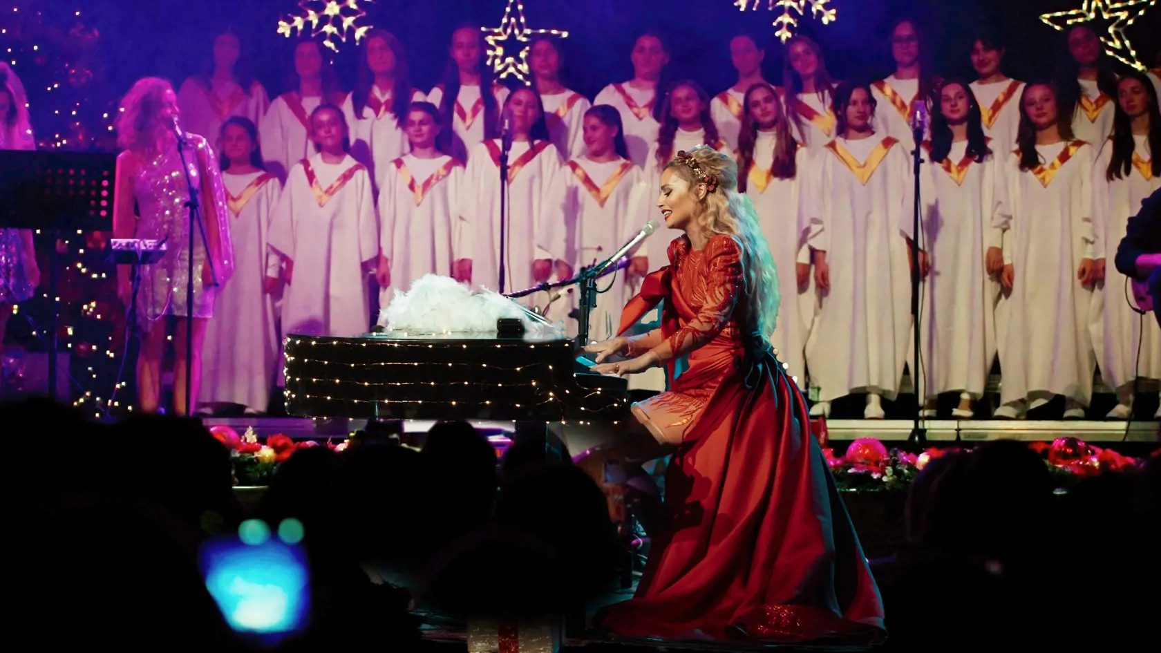 Mária Čírová na vianočnom koncerte