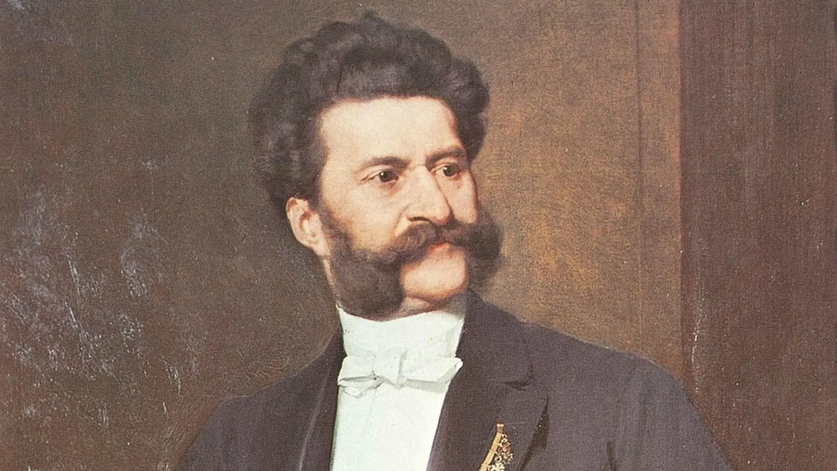 Skladateľ Johann Strauss mladší.
