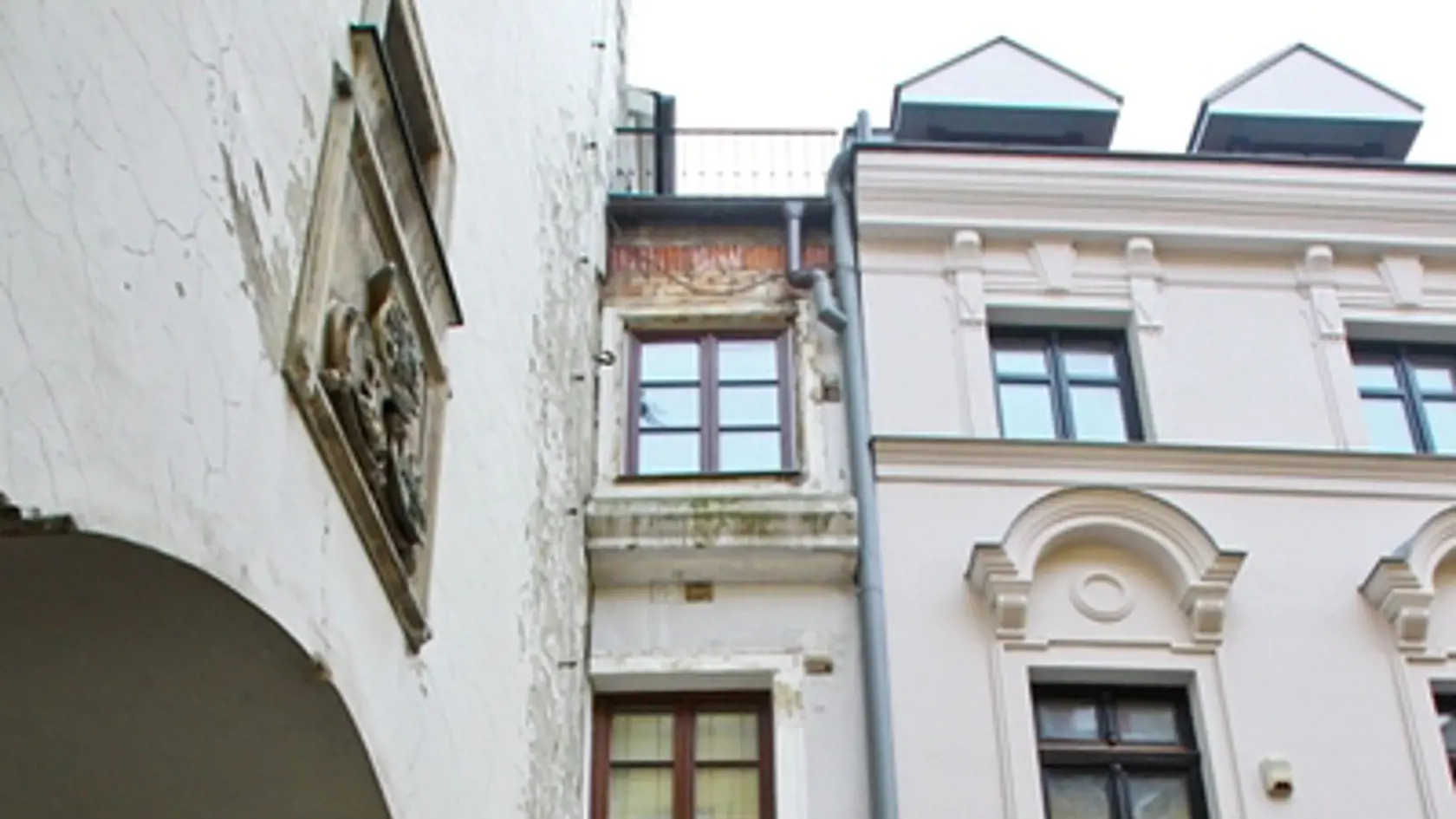 Zastrčený v kútiku: Uzučký dom pri Michalskej bráne.