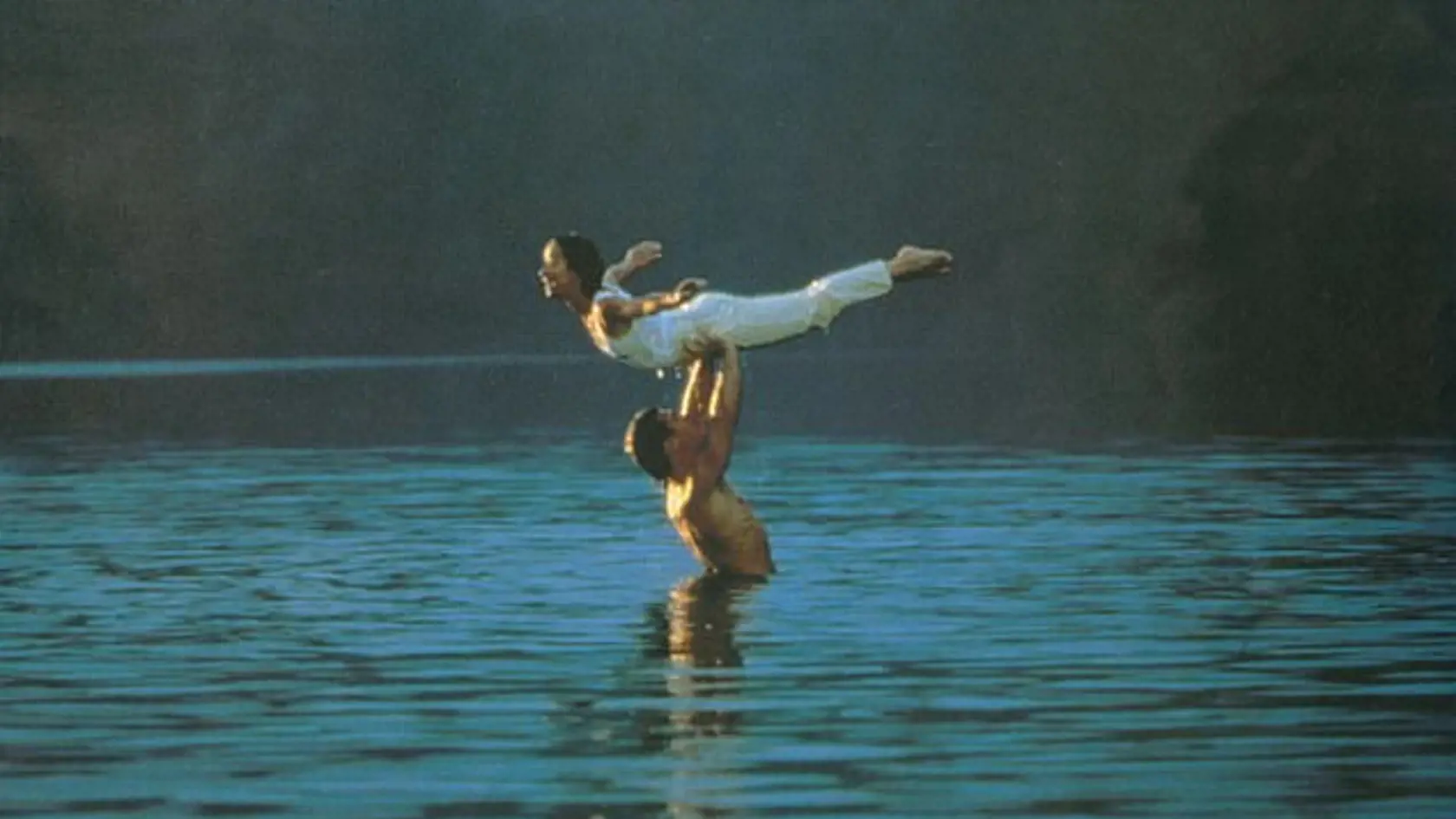 Patrick Swayze a Jennifer Grey vo filme Hriešny tanec