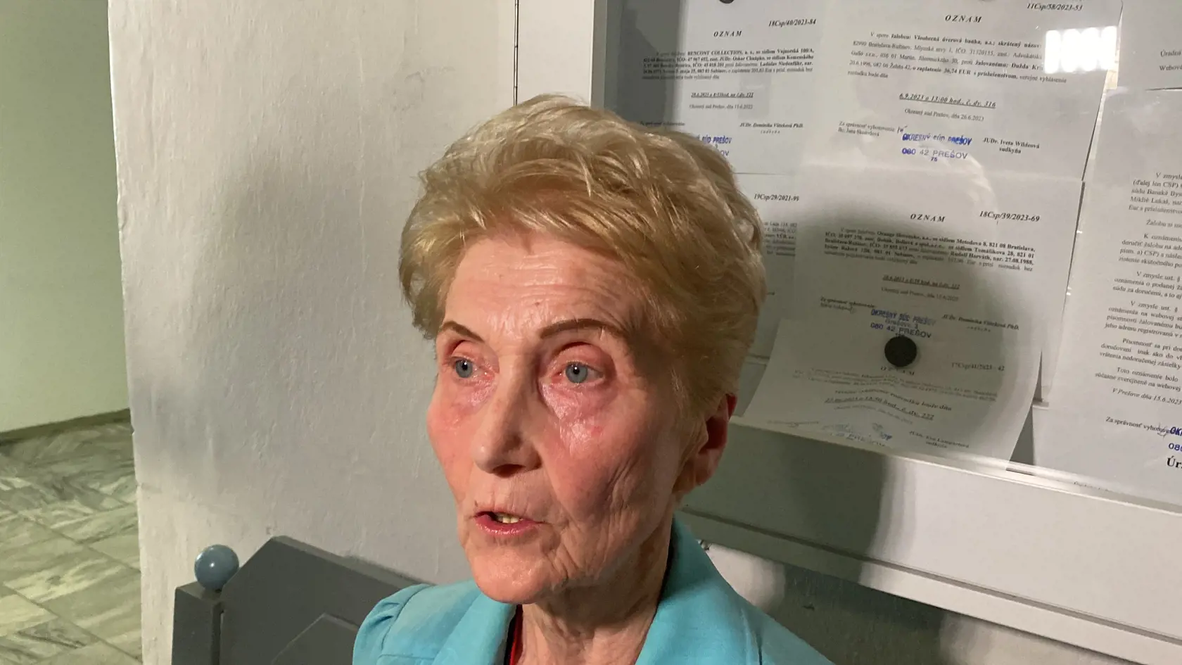 Mama nebohého Petra Suržinu (†33) Valéria Suržinová (77). Krátko pred smrťou sa sňou prišiel syn rozlúčiť, tušil, že jej na zozname ľudí určených na likvidáciu.