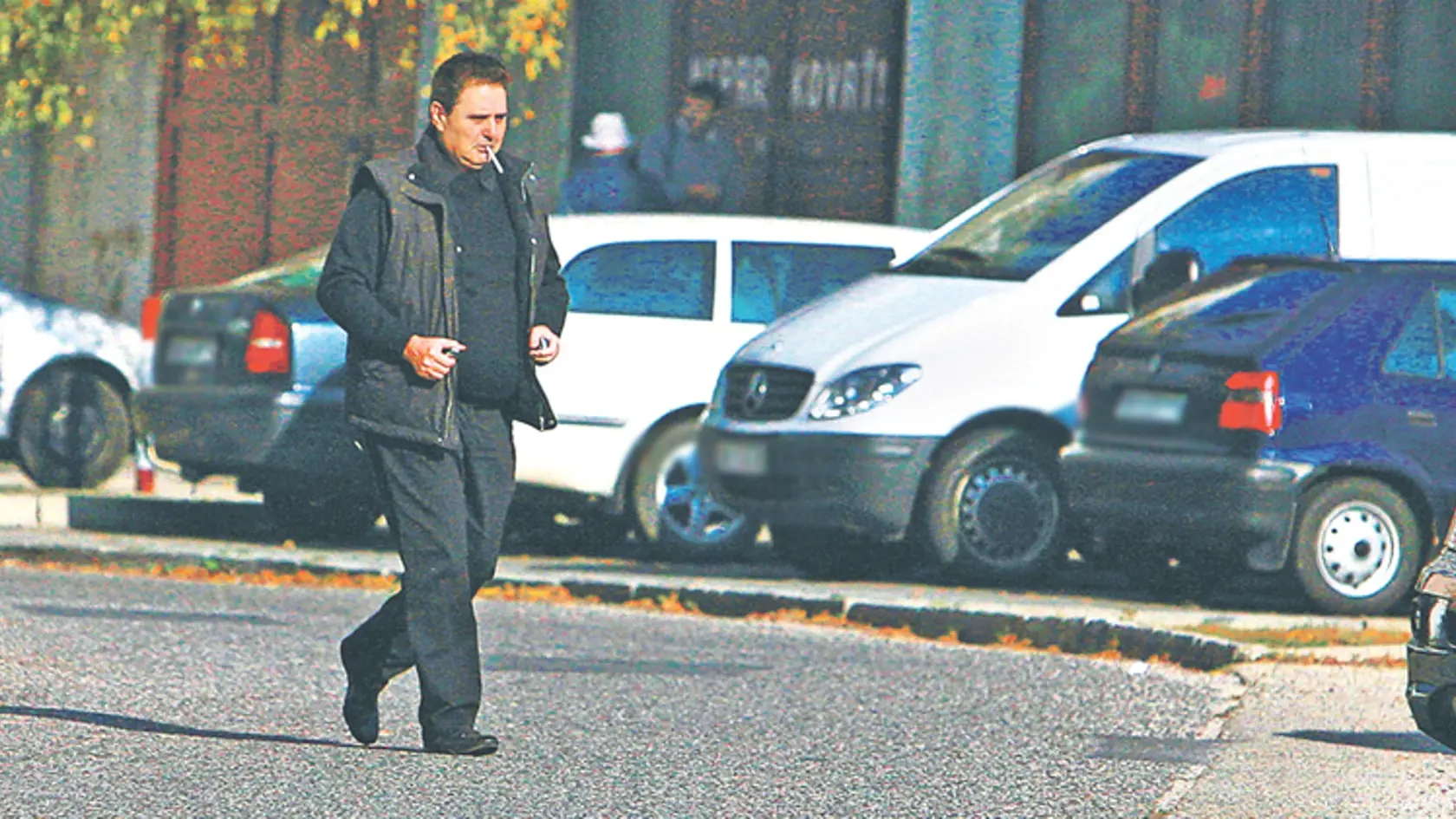 V čase fotenia Majský údajne ležal v nemocnici.