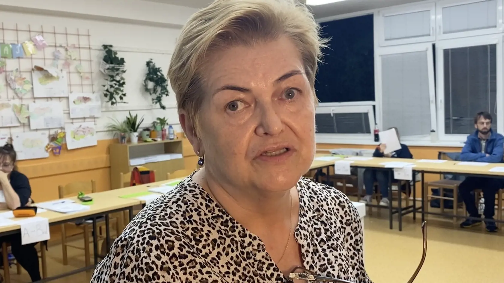 Predsedníčka komisie Anna Poláková zavolala políciu.