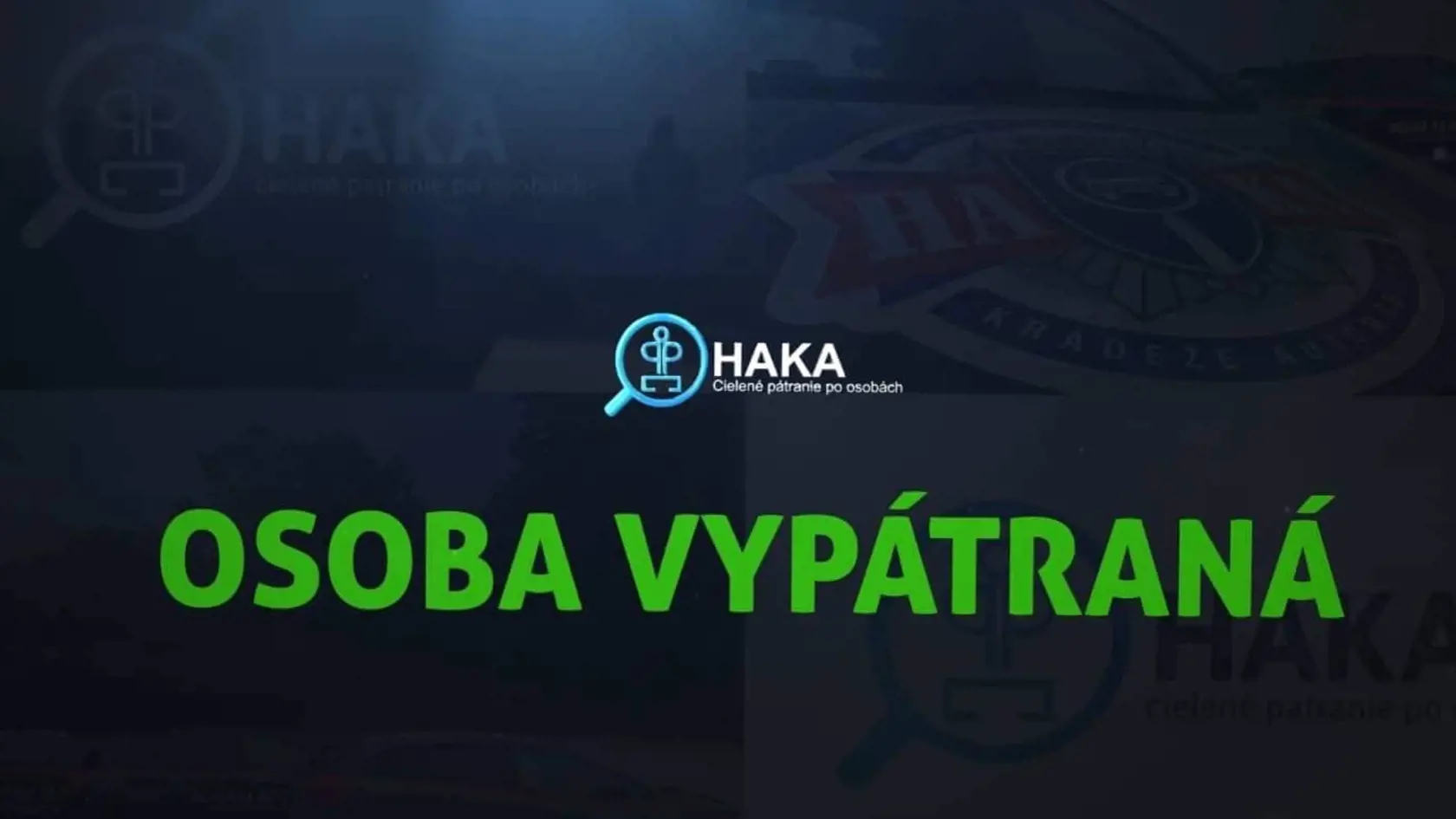 Portál HAKA informoval o nájdení Viliama.