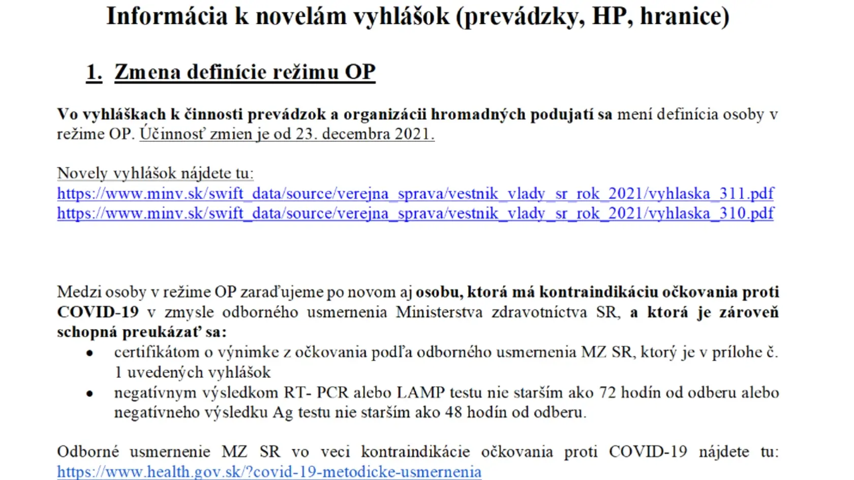 Nová vyhláška upravuje kapacitu v prevádzkach a na hromadných podujatiach