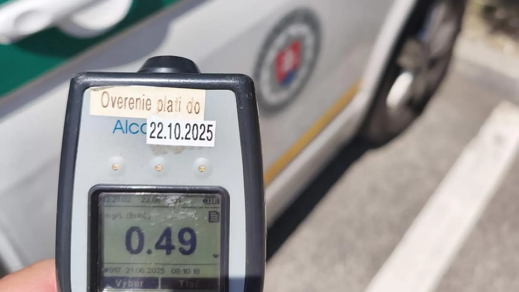 Polícia v rámci akcie Roadpol odhalil množstvo vodičov pod vplyvom alkoholu alebo drog.