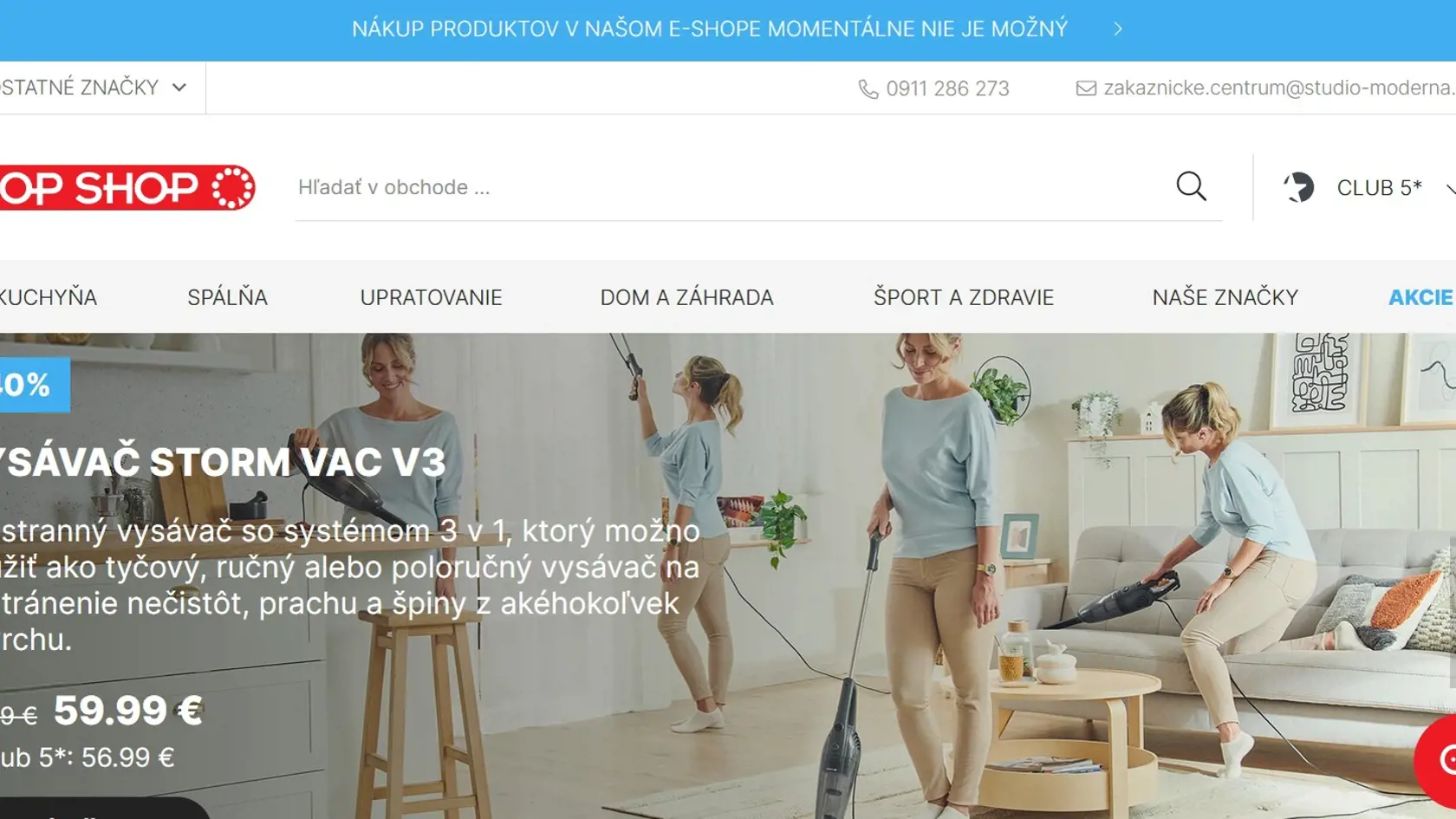 Topshop je na tom podobne.