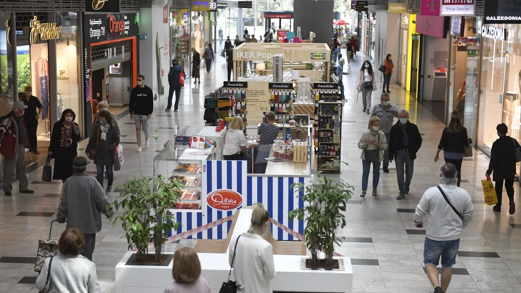 Obchodné centrum Aupark v Košiciach je opäť otvorené