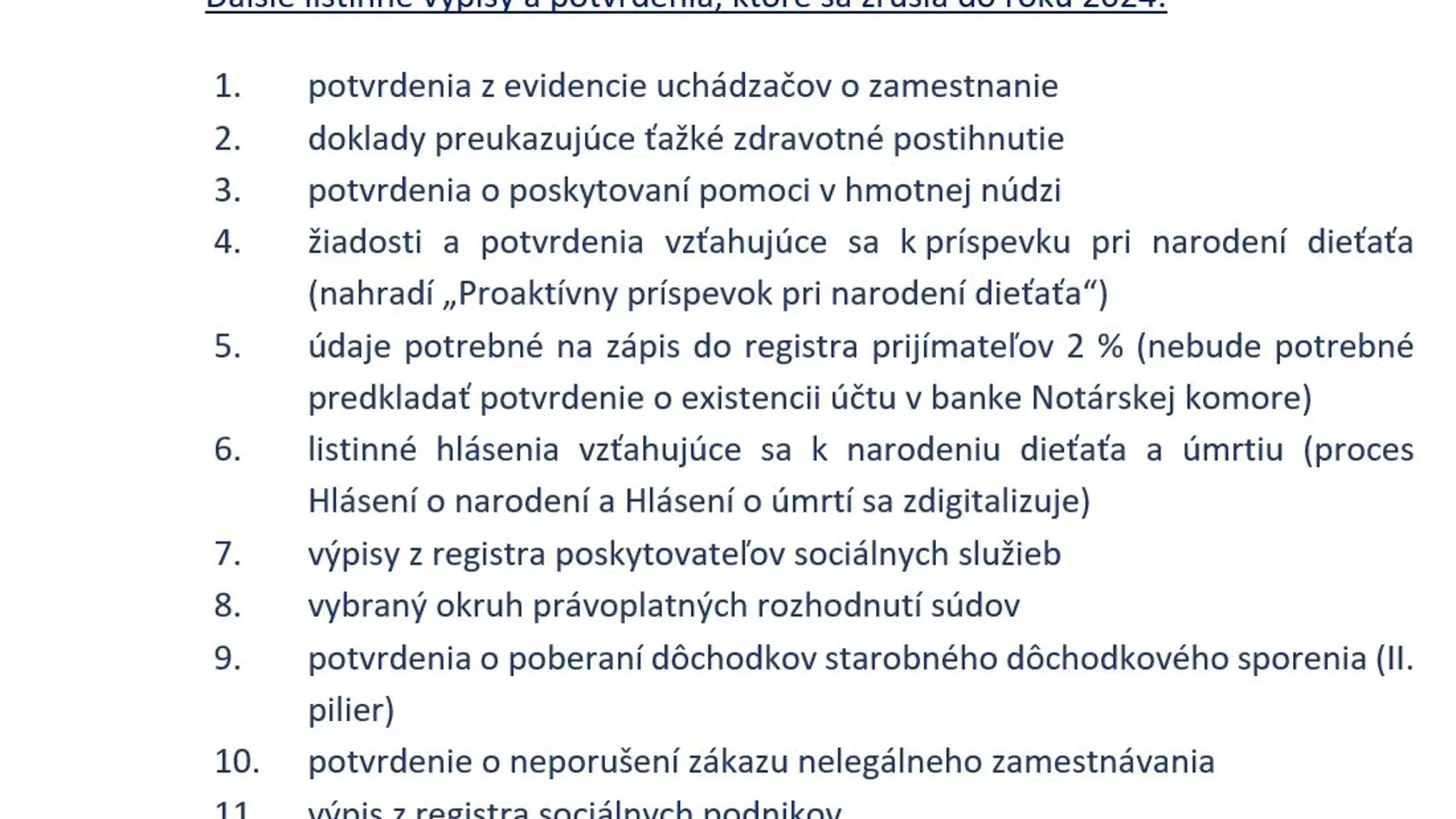 Ďalšie papierové výpisy skončia do dvoch rokov.