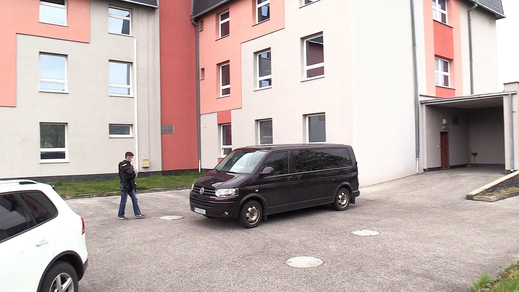 Rozhodovací súd o väzbe Radovana Vargu v Pezinku.