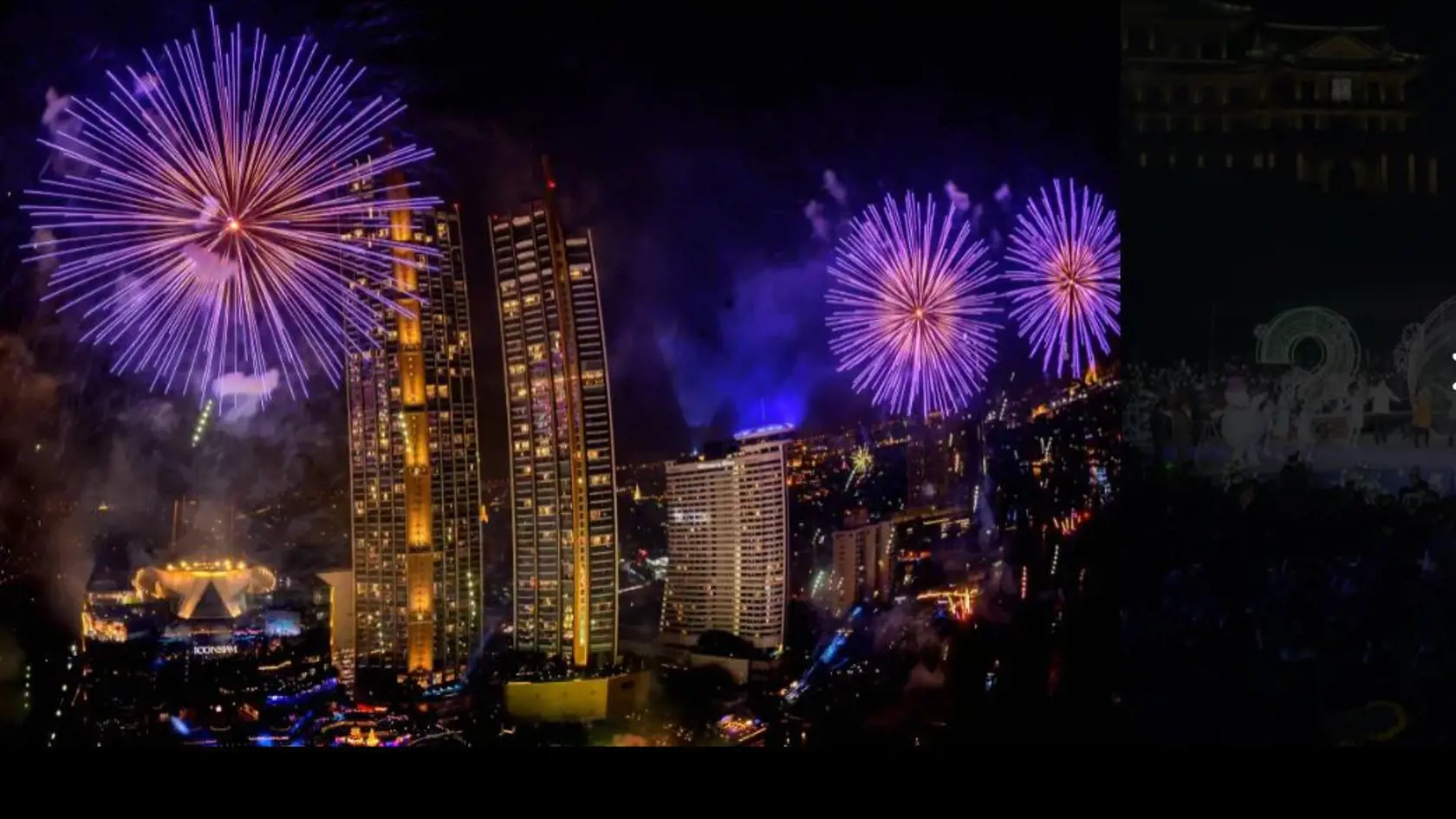 Oslavy Nového roka 2021 v Hong-Kongu.