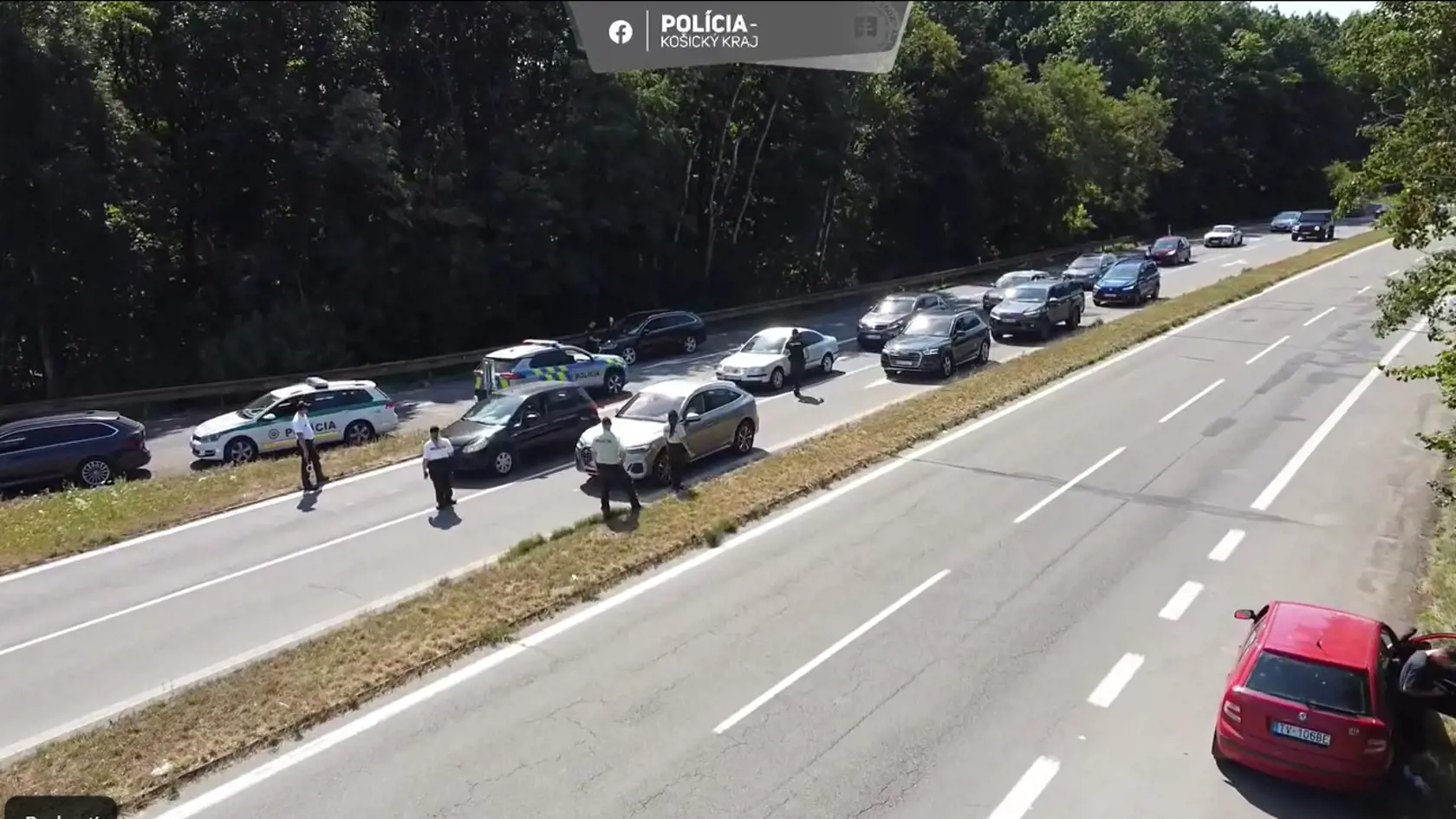 Cieľom bolo odchytiť z ciest vodičov, ktorí porušujú dopravné predpisy.