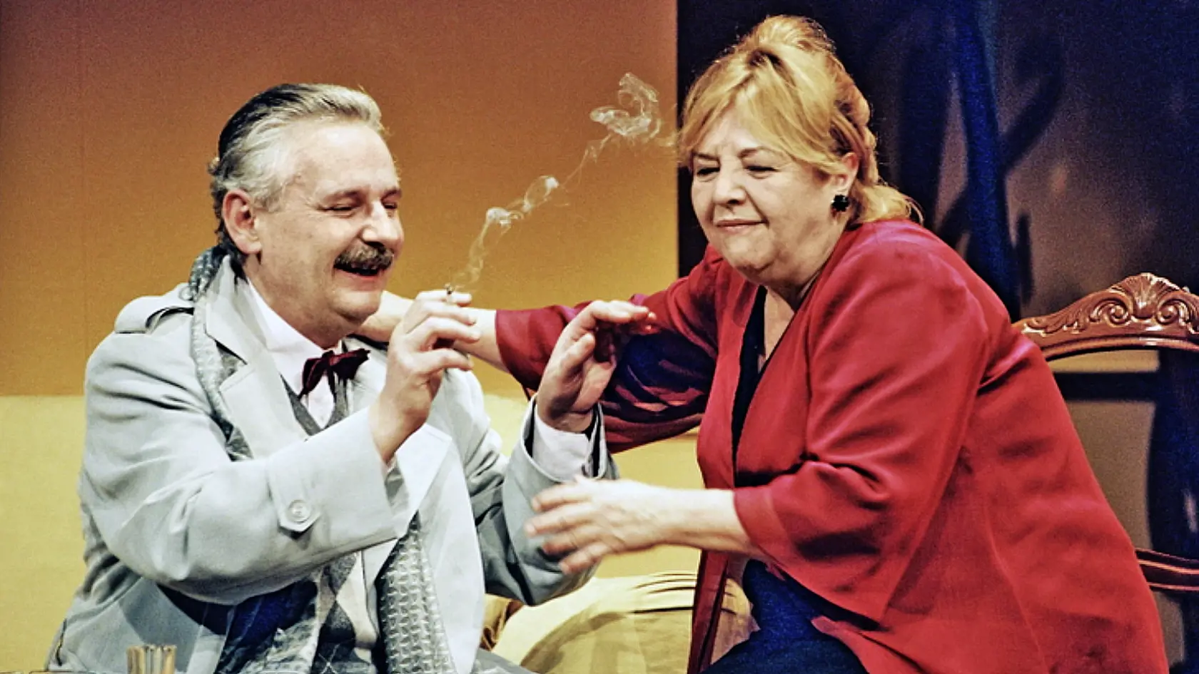 Eva Krížiková a Juraj Slezáček hviezdili v predstavení Sedem rokov.