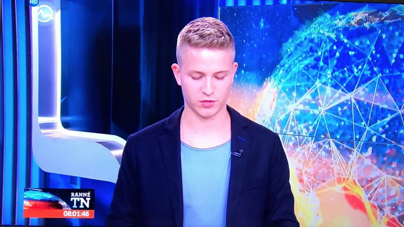 Nová tvár markizáckeho spravodajstva Dominik Matulaj.