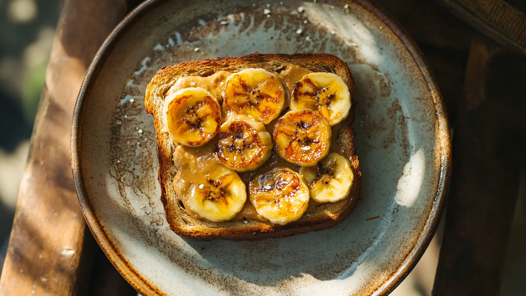 Najlepšie raňajky pre zaneprázdnených: Toast s grilovaným banánom

