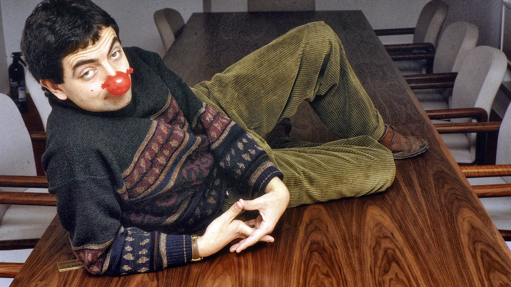 Rowan Atkinson v roku 1990.