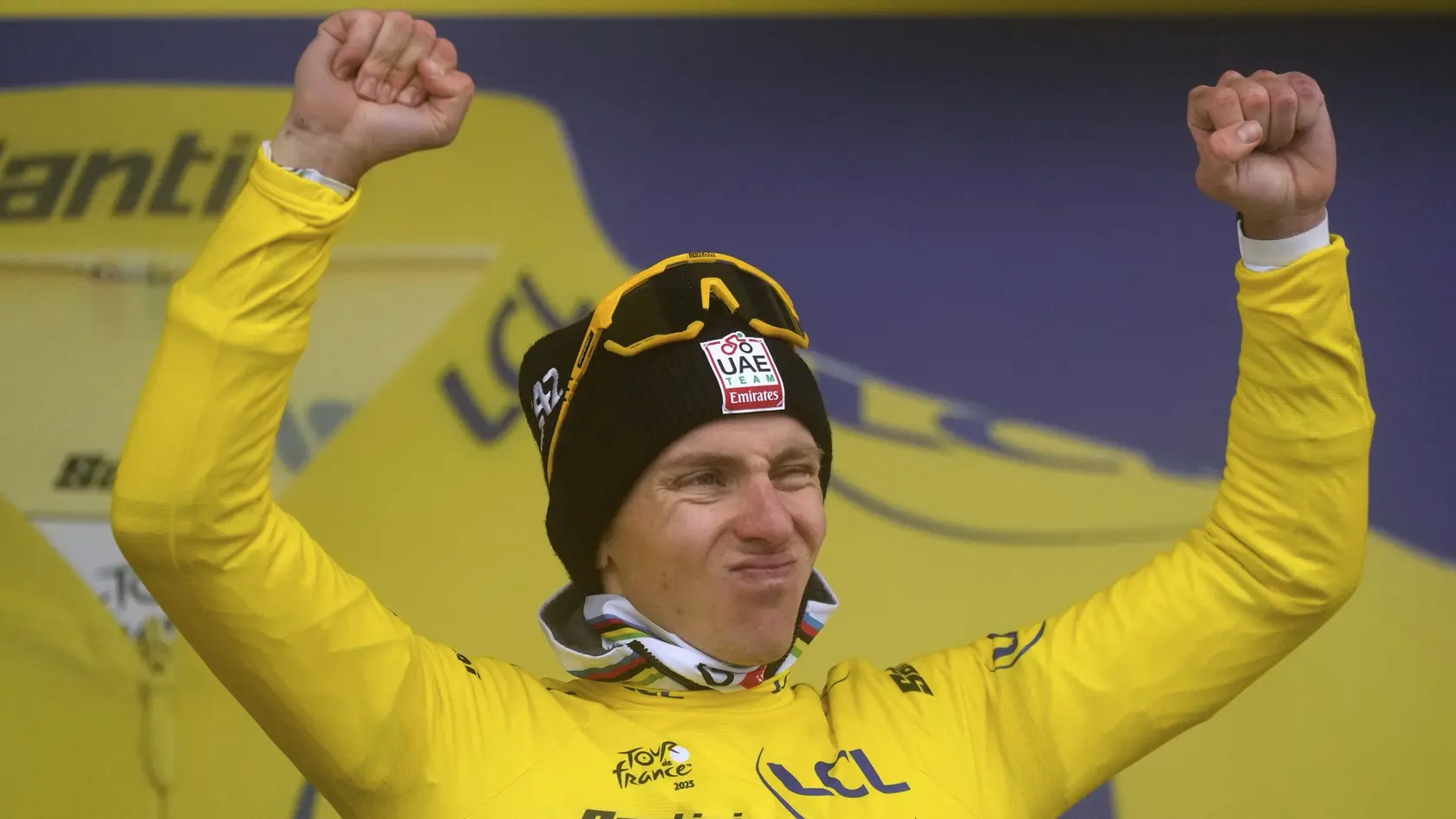 Tadej Pogačar po skončení Tour de France zaskočil novinárov.